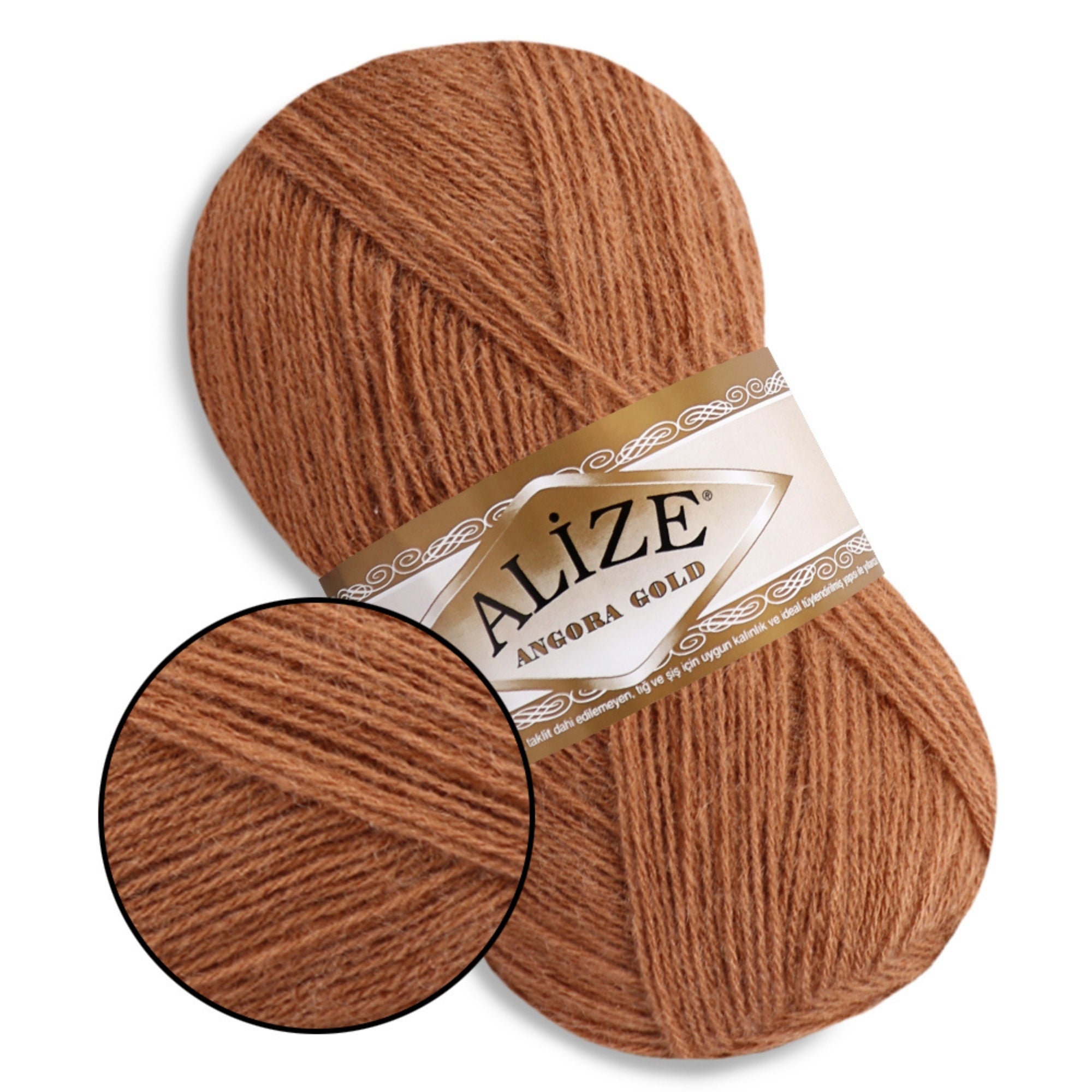 Alize Angora Gold, 56 colors, 3.53 oz / 601 yds