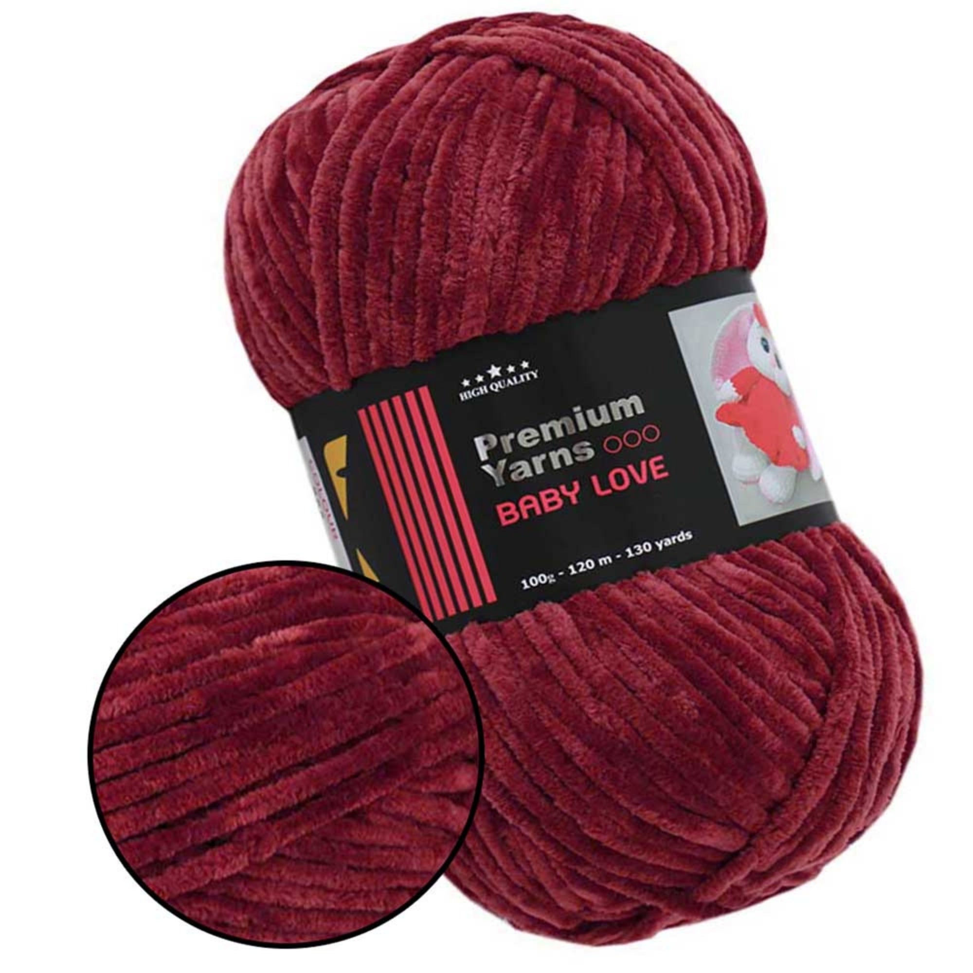 Premium Yarns Baby Love, 40 colors, 3.53 oz / 131 yds