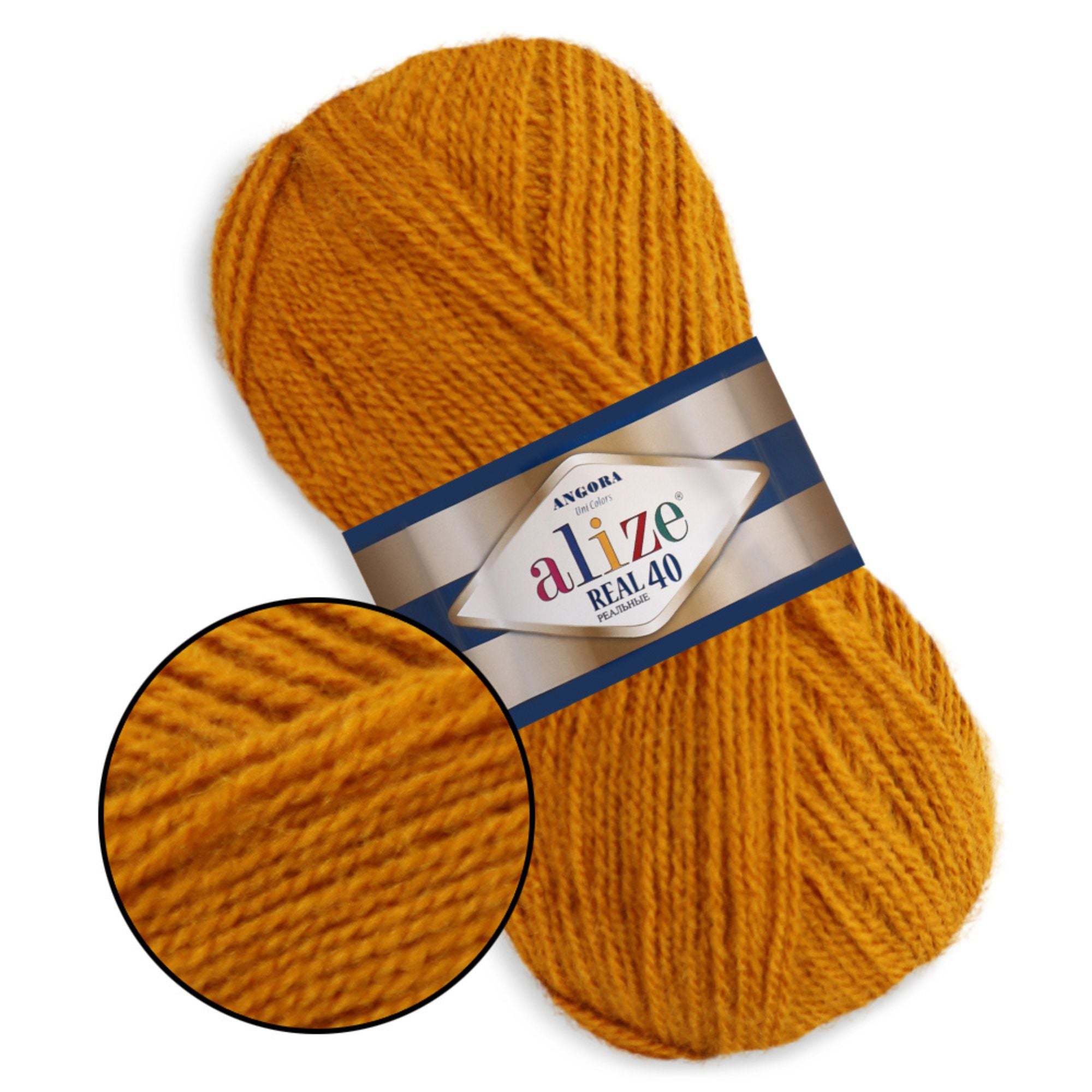 Alize Angora Real 40, 36 colors, 3.5 oz / 525 yds