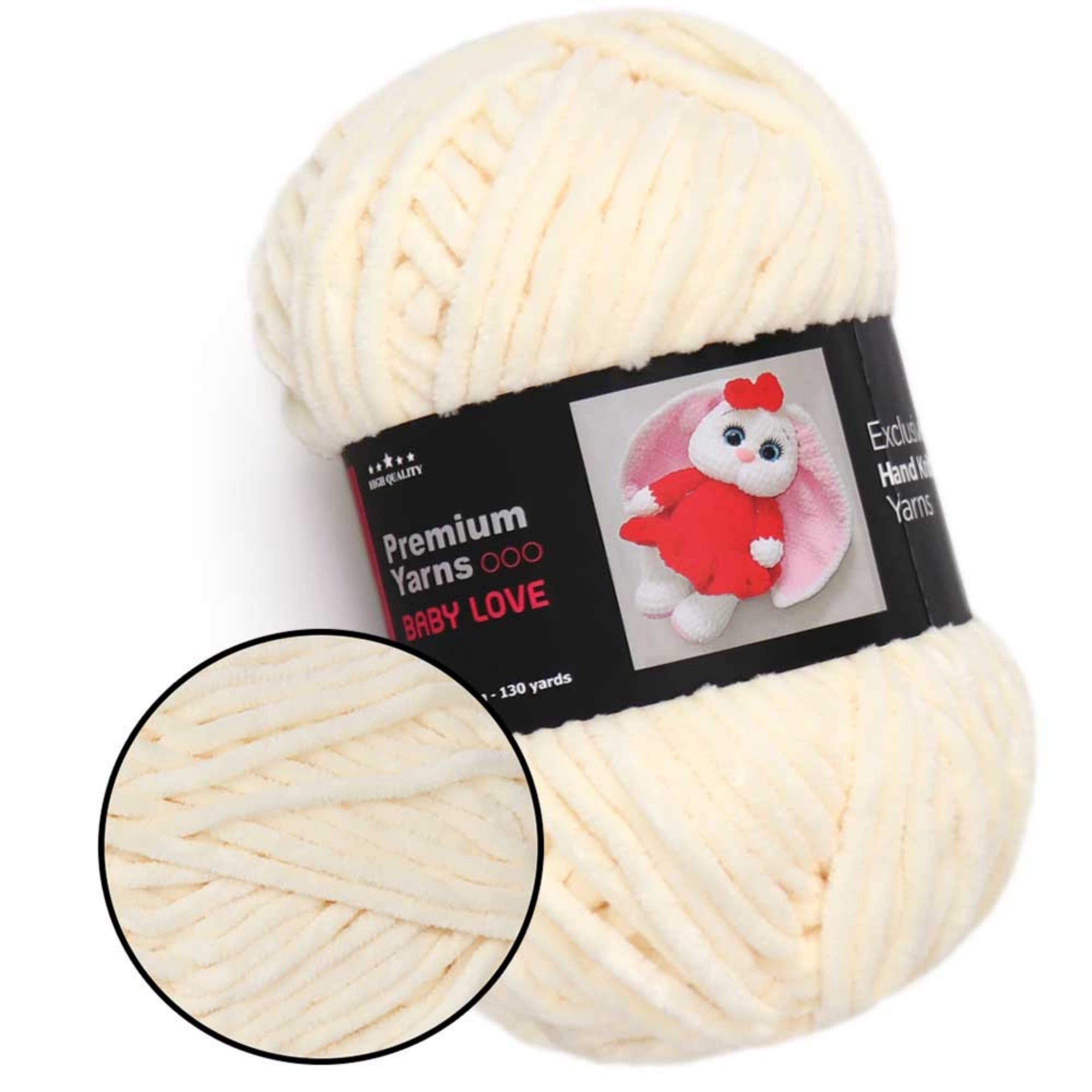 Premium Yarns Baby Love, 40 colors, 3.53 oz / 131 yds