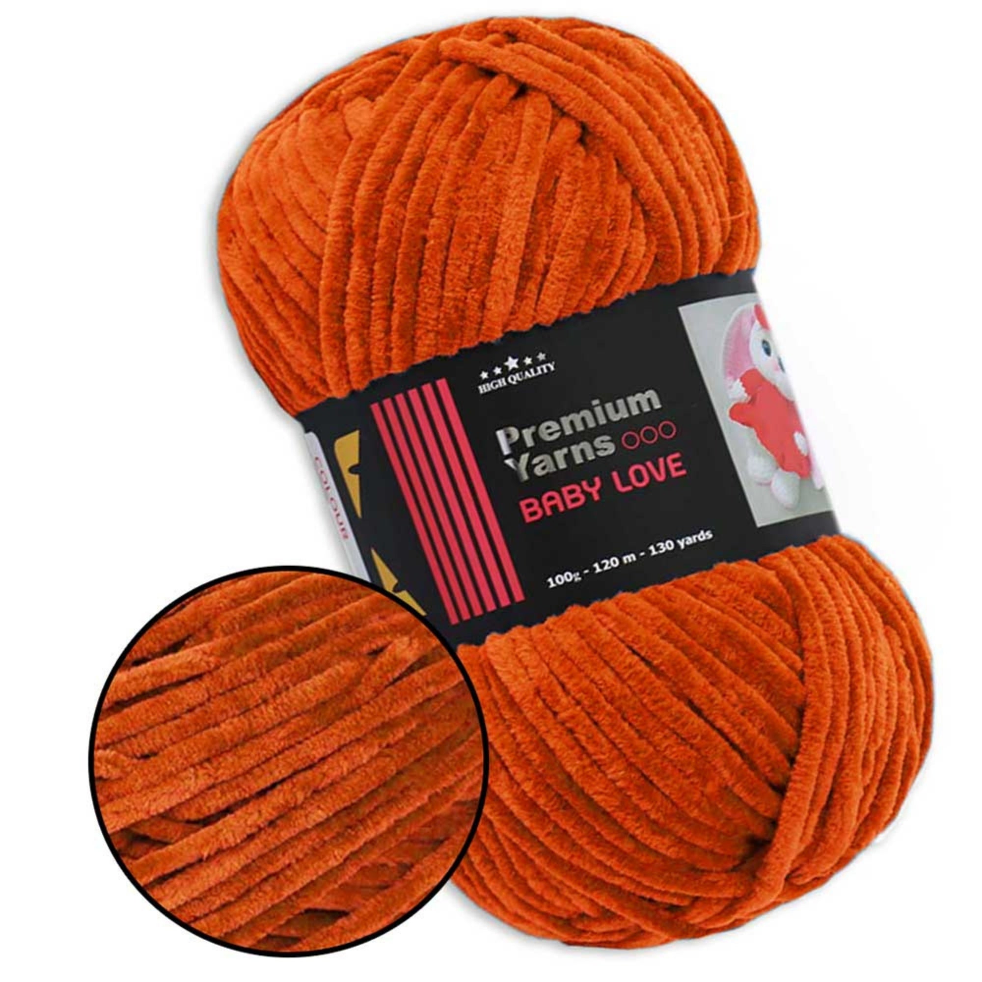 Premium Yarns Baby Love, 40 colors, 3.53 oz / 131 yds