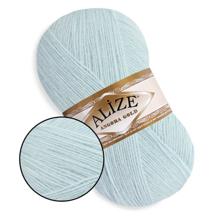 Alize Angora Gold, 56 colors, 3.53 oz / 601 yds