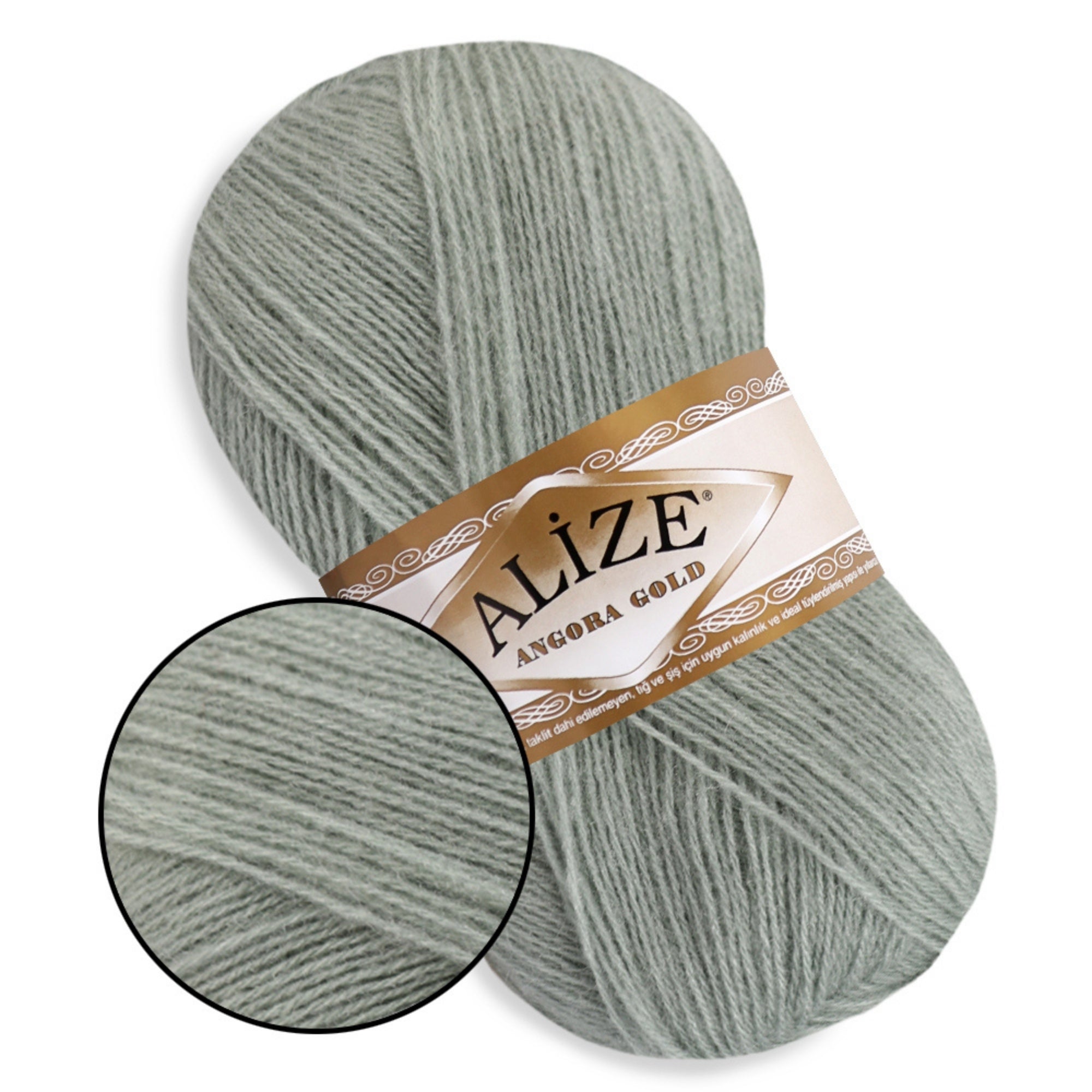 Alize Angora Gold, 56 colors, 3.53 oz / 601 yds