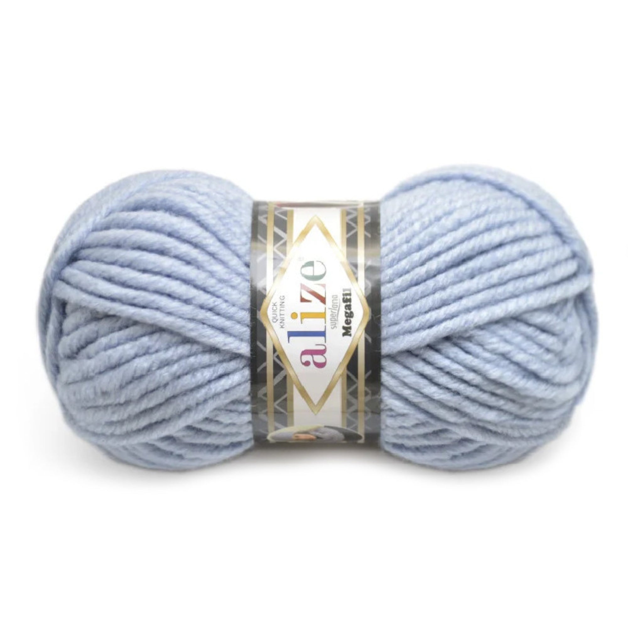 Alize Megafil Super Lana, 16 colors, 3.5 oz / 60 yds