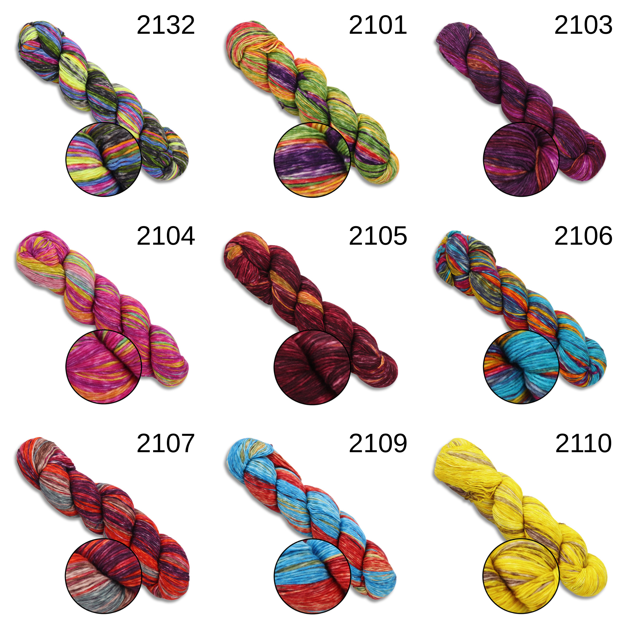 Sock Yarn Hand Dyed 3.53 oz / 437 yds