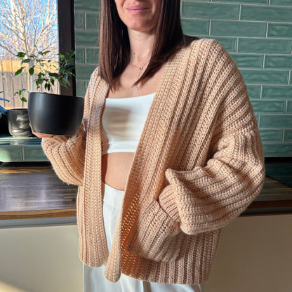 CARDIGAN COLLECTION Crochet Pattern (skill levels beginner to intermediate)