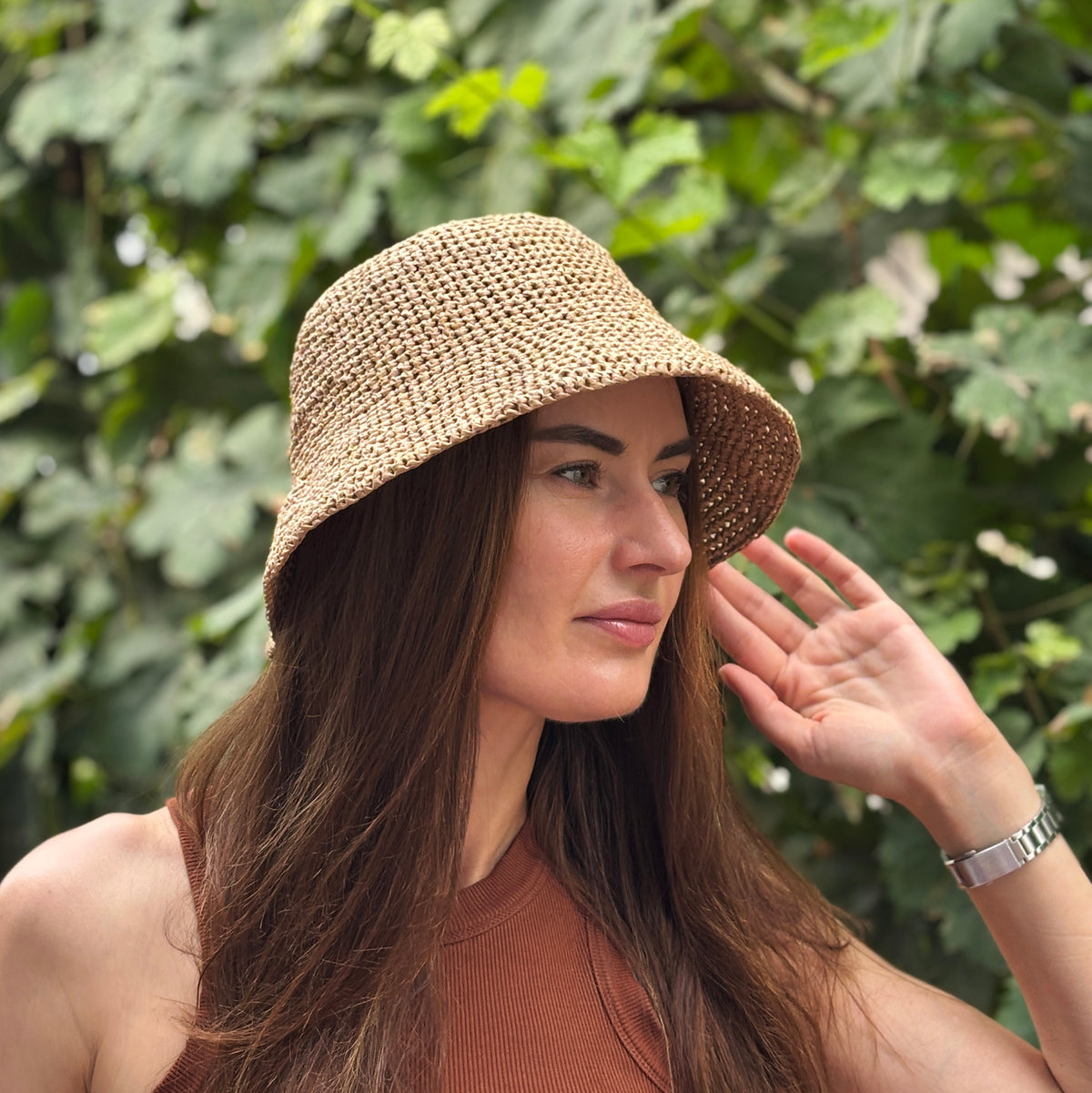 BUCKET HAT Crochet Pattern (skill level beginner)