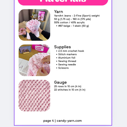 COZY BABY BLANKET Finger Knitting Pattern (skill level Beginner)