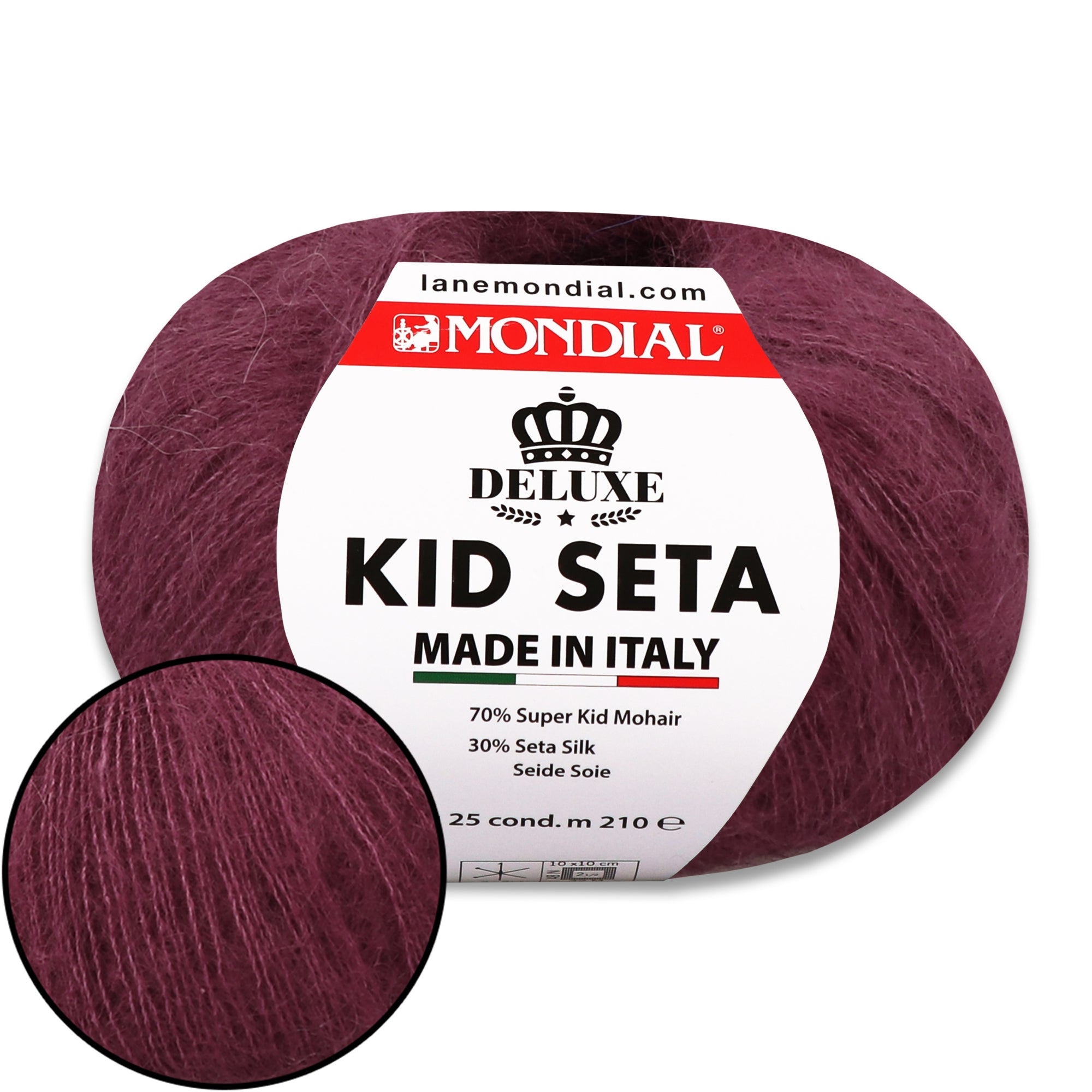 Mondial Kid Seta, 27 colors, 0.88 oz / 230 yds