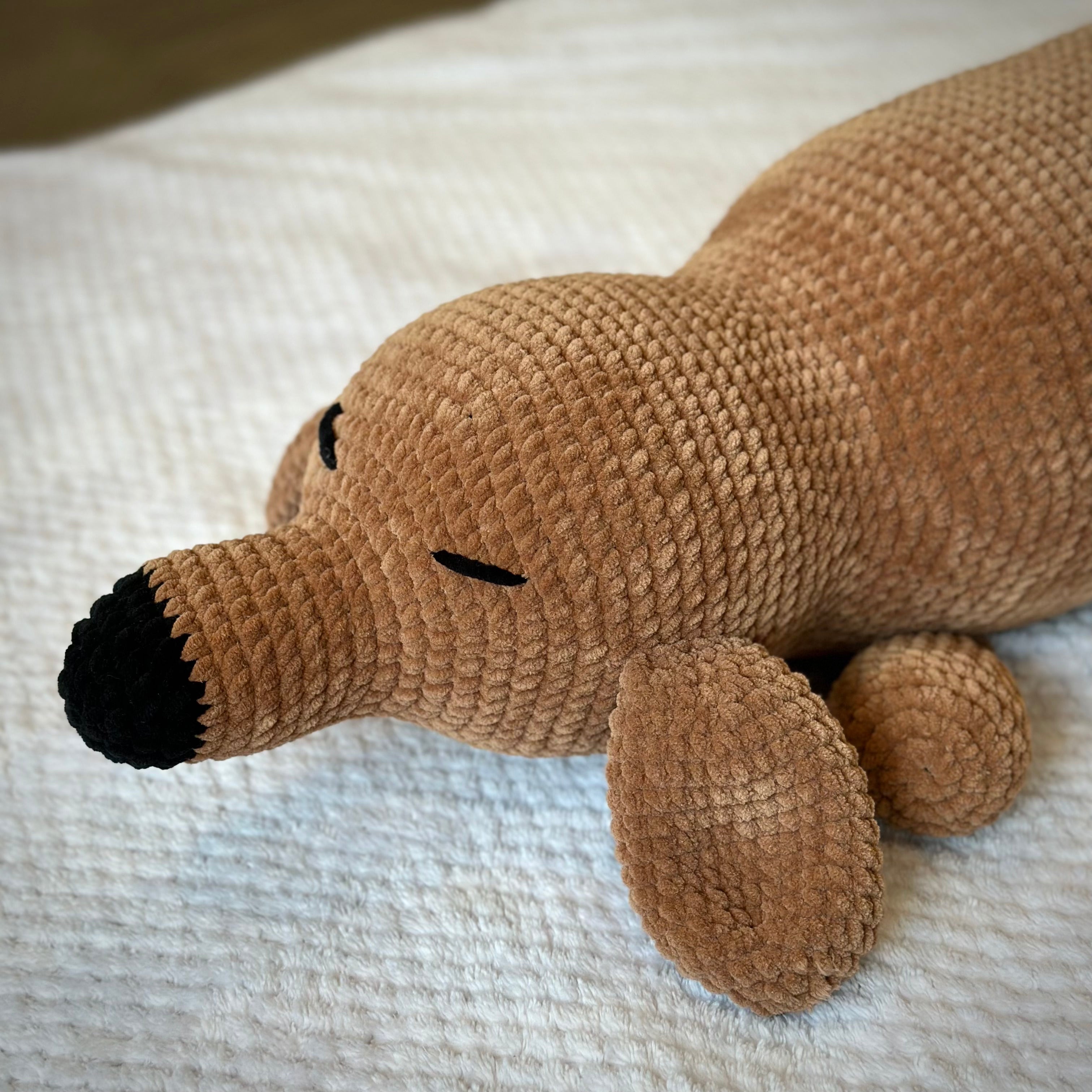 Dog Pillow Crochet Kit (skill level Intermediate)