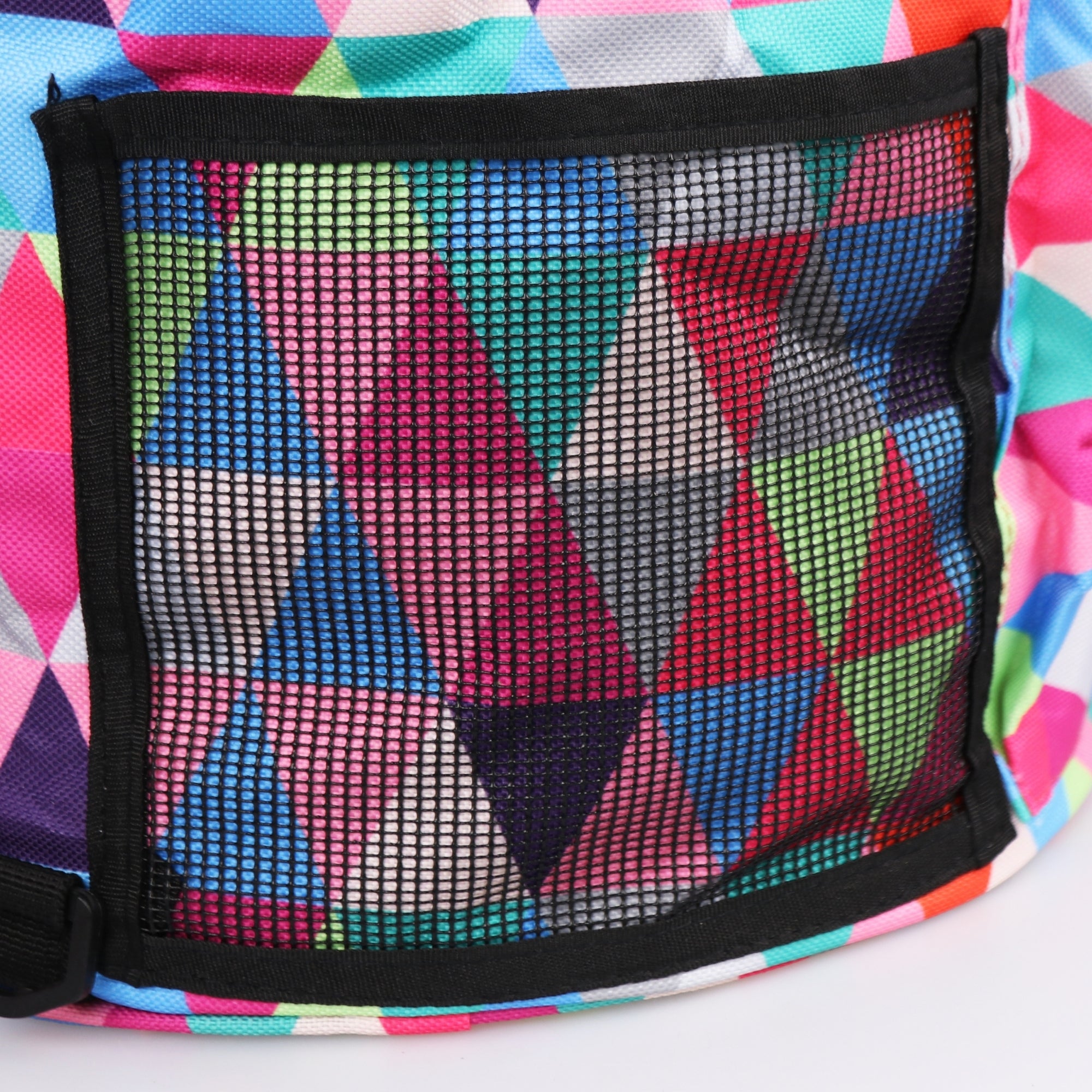 Organizer bag for knitting, Triangles, 28*28*33 cm