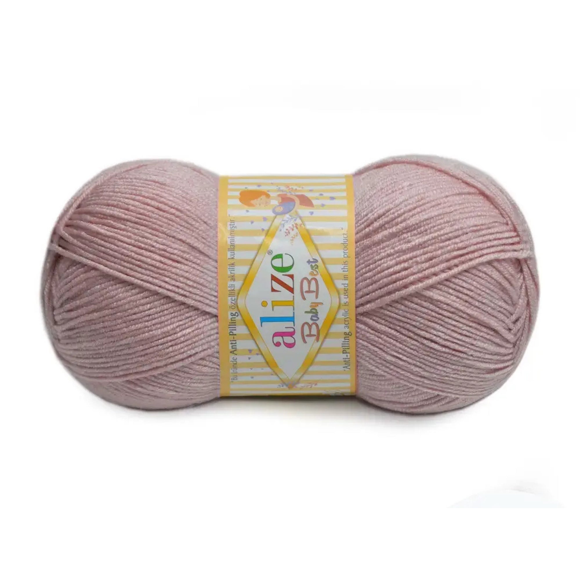 Alize Baby Best, 65 colors, 3.53 oz / 262 yds