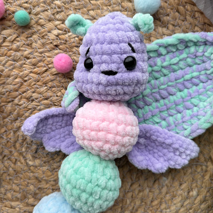 DRAGONS Crochet Pattern (skill level beginner)