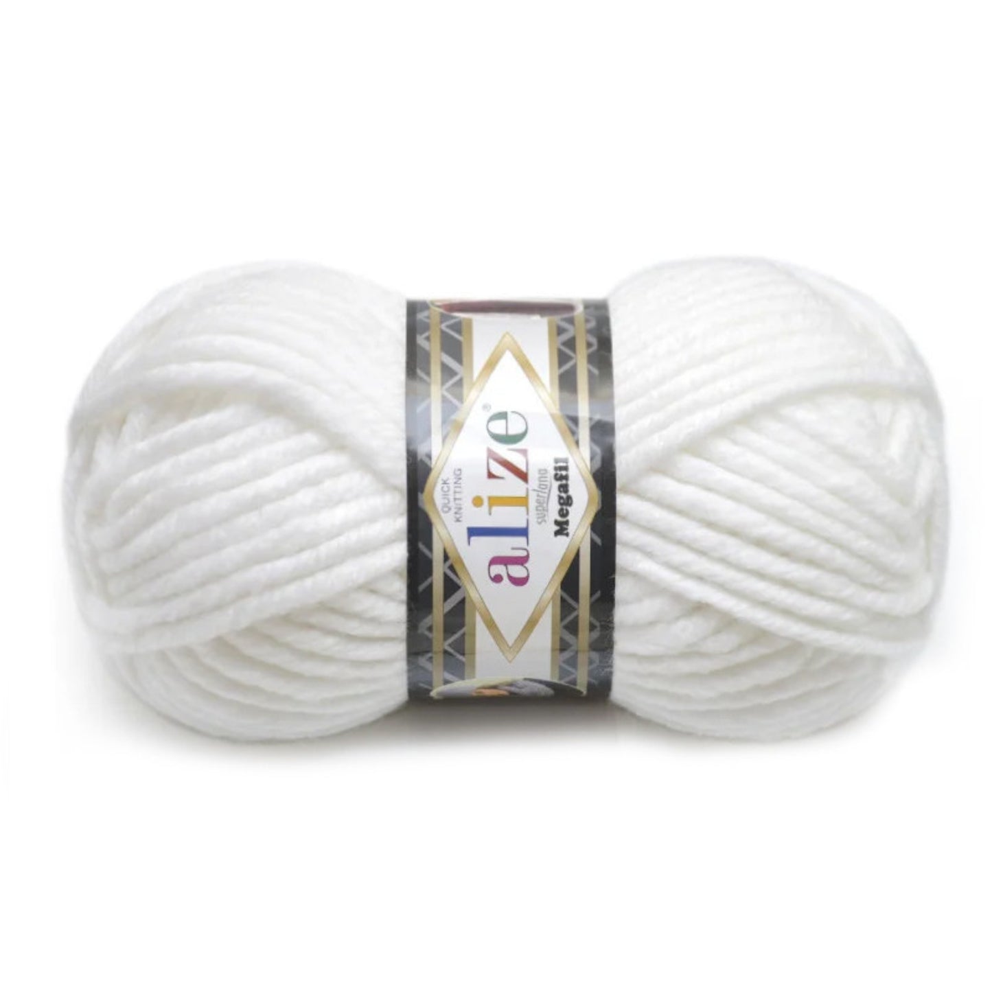 Alize Megafil Super Lana, 16 colors, 3.5 oz / 87 yds
