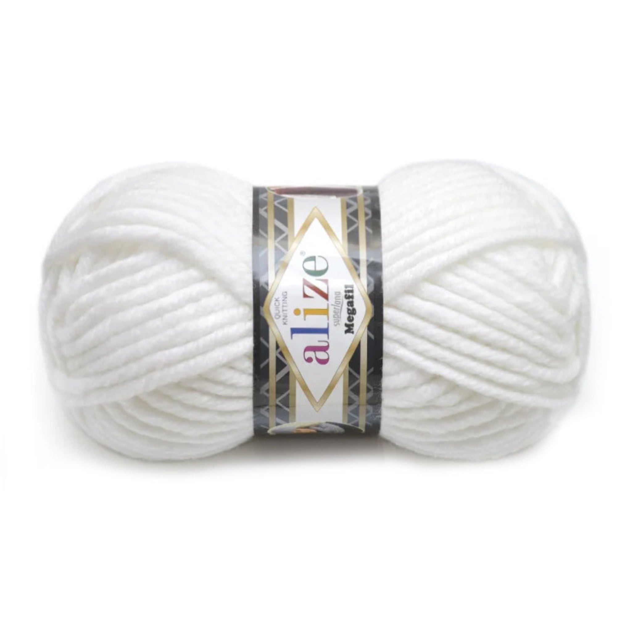 Alize Megafil Super Lana, 16 colors, 3.5 oz / 60 yds
