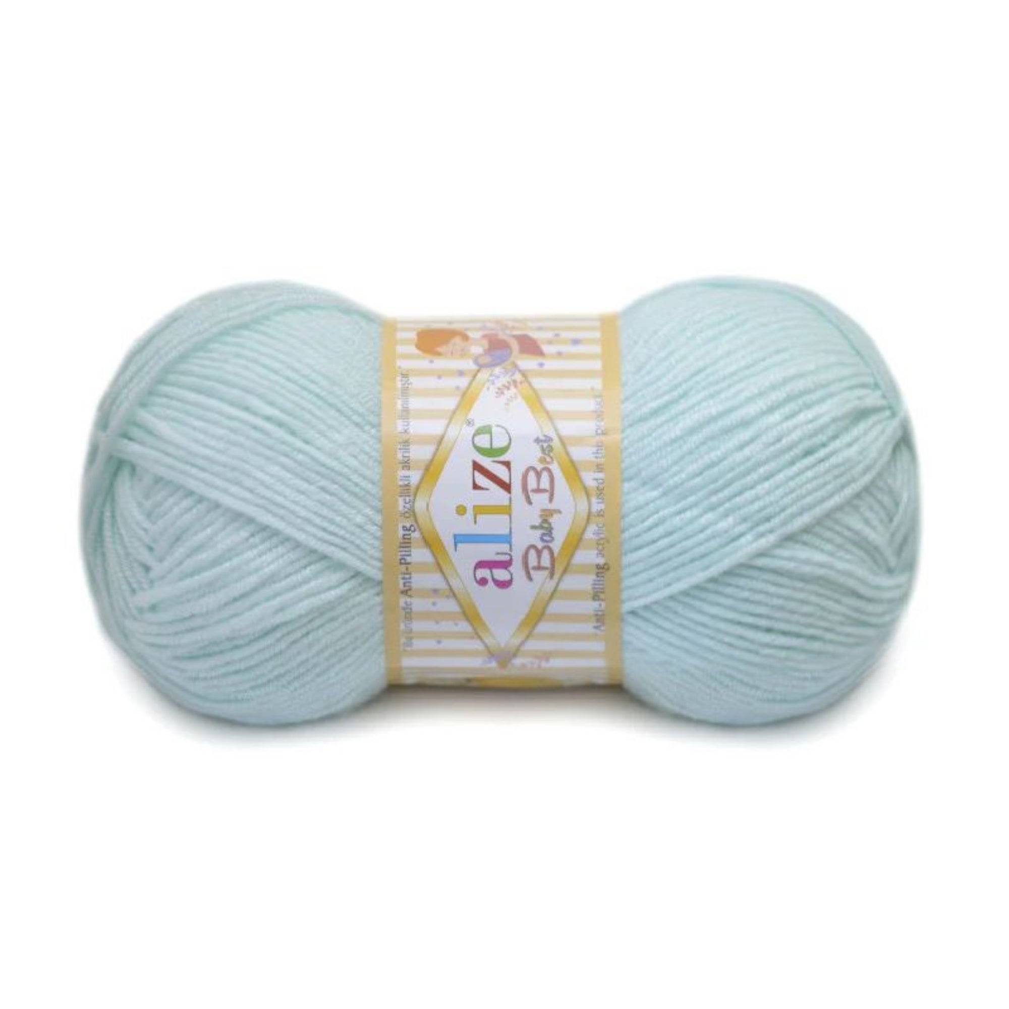Alize Baby Best, 65 colors, 3.53 oz / 262 yds