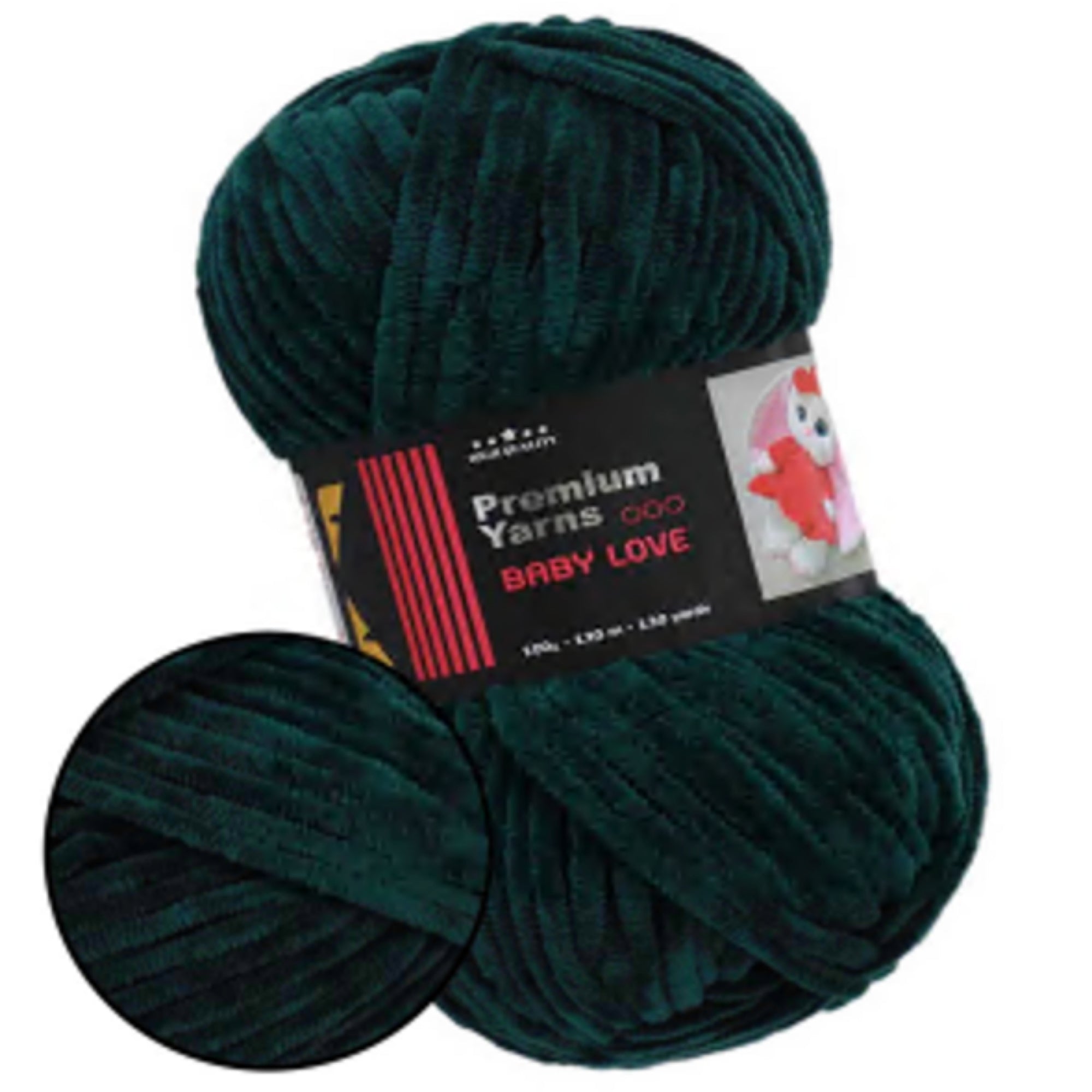 Premium Yarns Baby Love, 40 colors, 3.53 oz / 131 yds