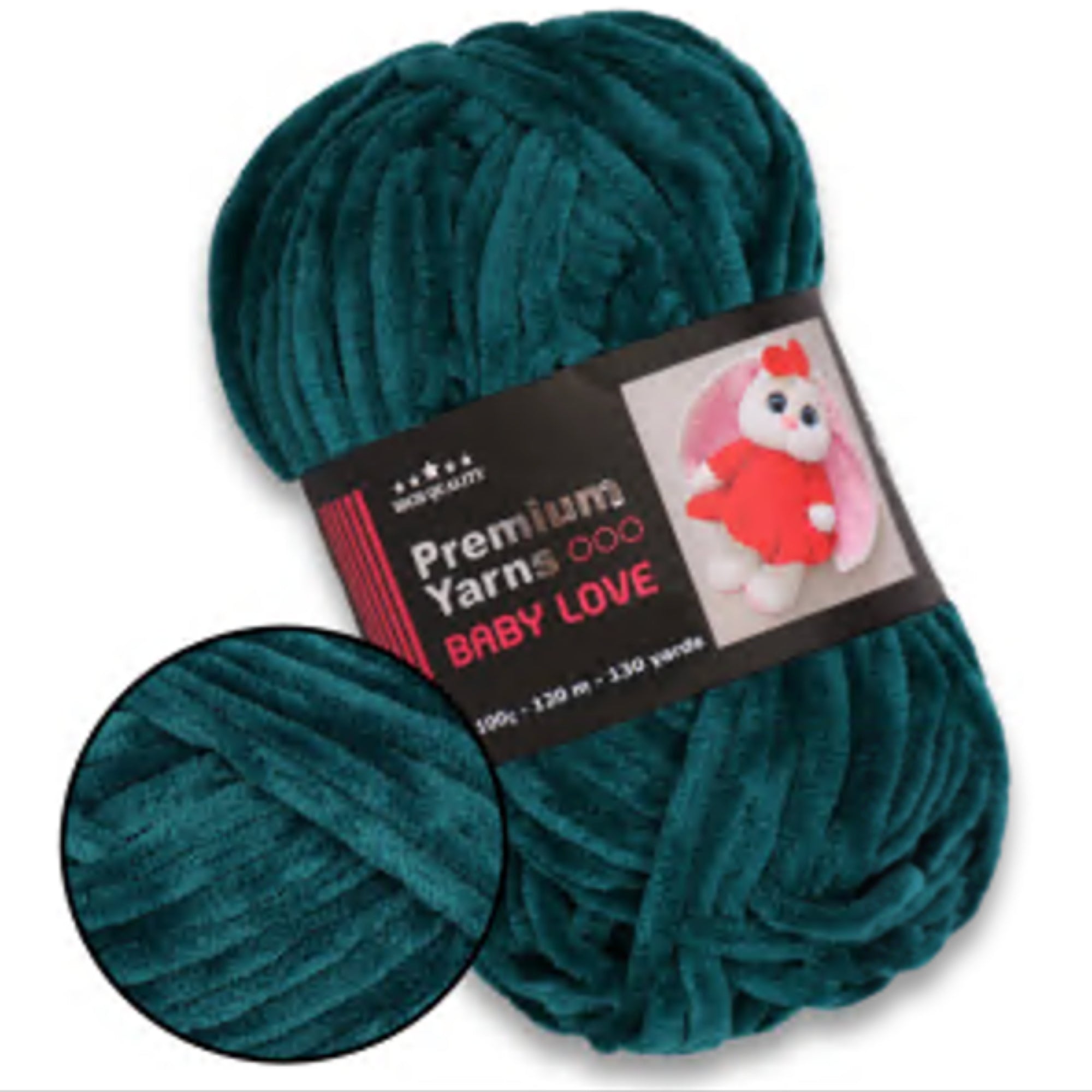 Premium Yarns Baby Love, 40 colors, 3.53 oz / 131 yds