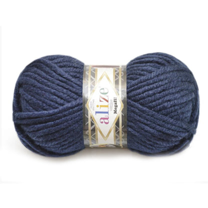 Alize Megafil Super Lana, 16 colors, 3.5 oz / 87 yds