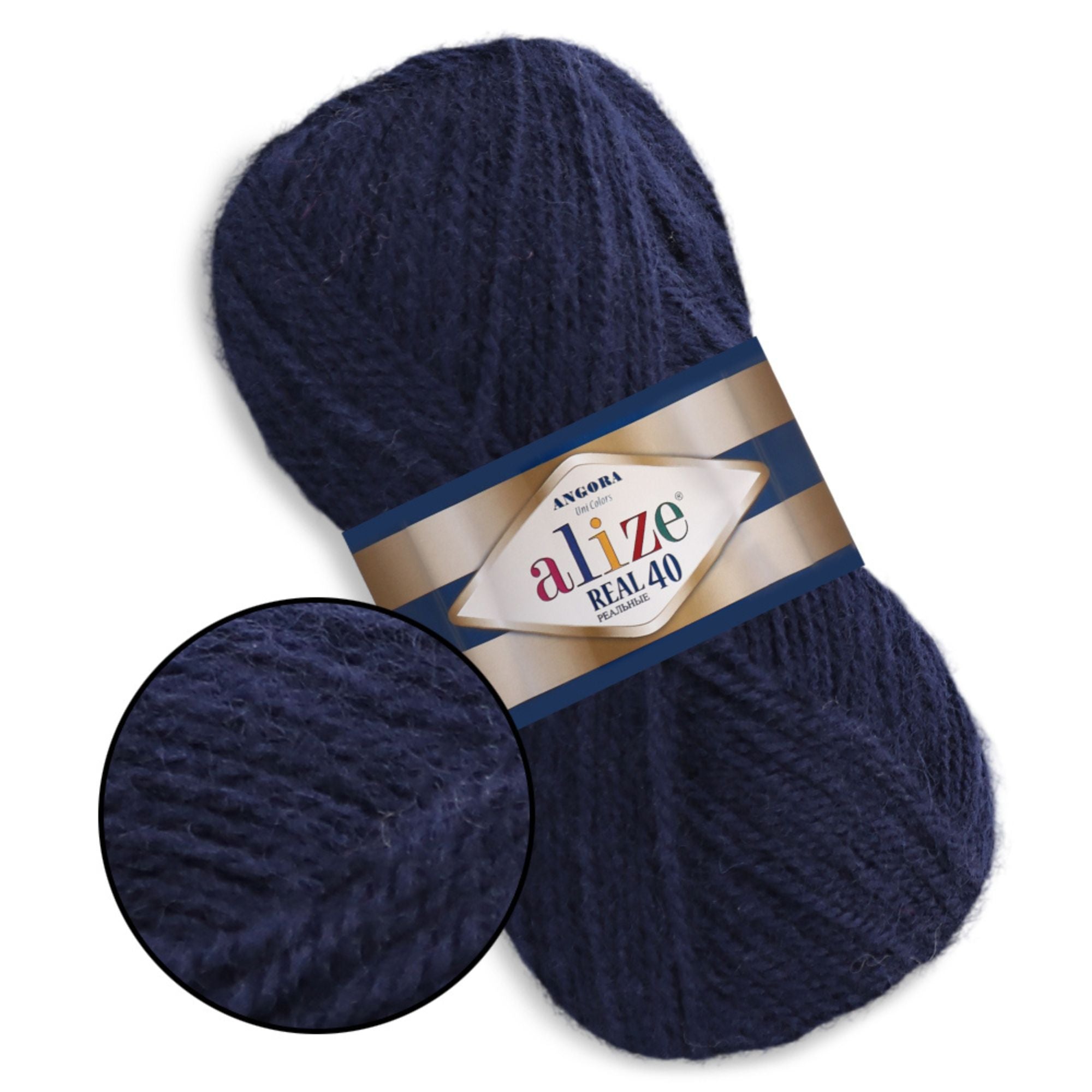 Alize Angora Real 40, 36 colors, 3.5 oz / 525 yds