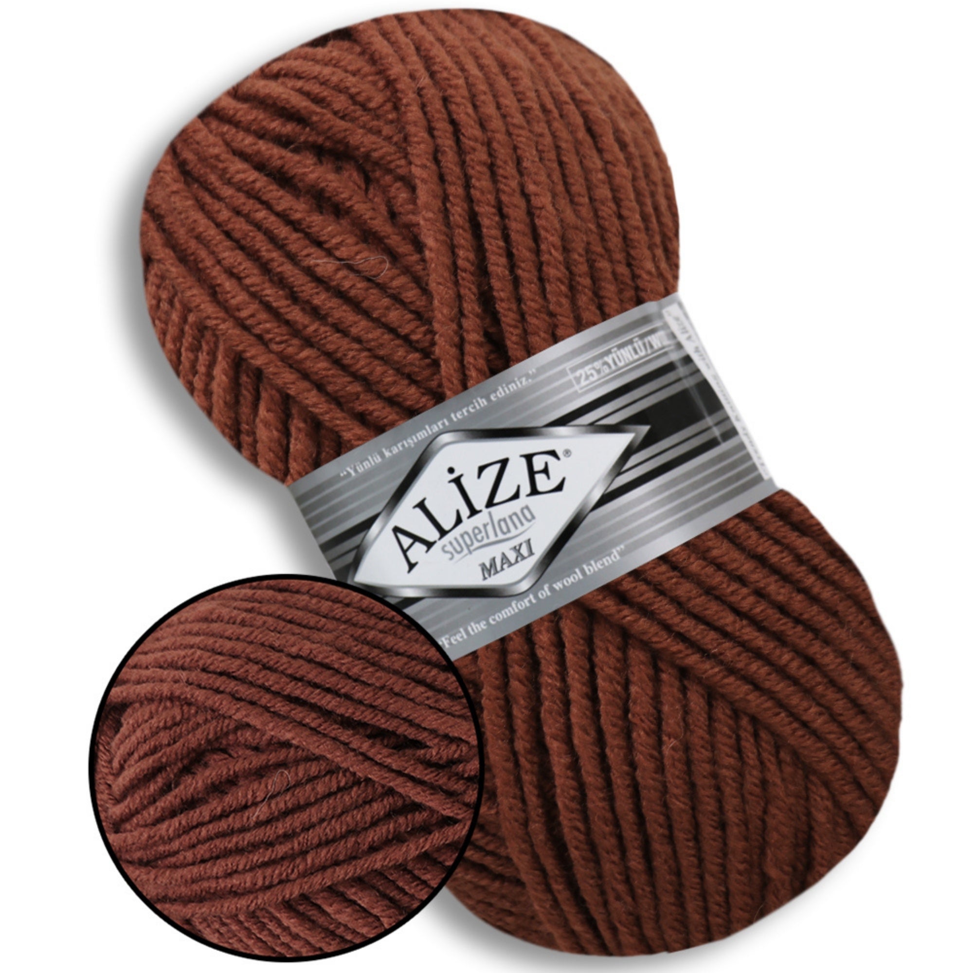 Alize Super Lana Maxi, 3.53 oz / 109 yds