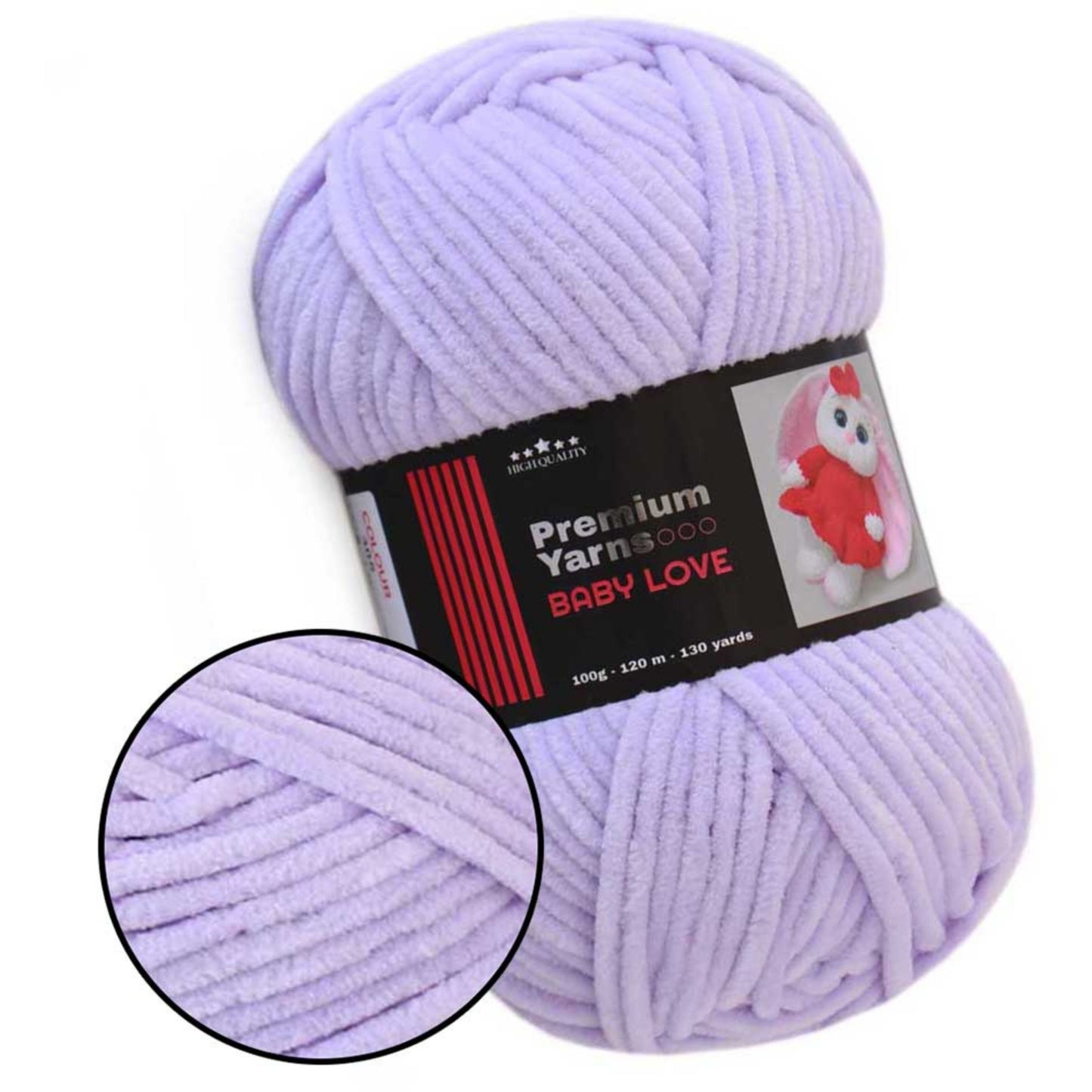 Premium Yarns Baby Love, 40 colors, 3.53 oz / 131 yds