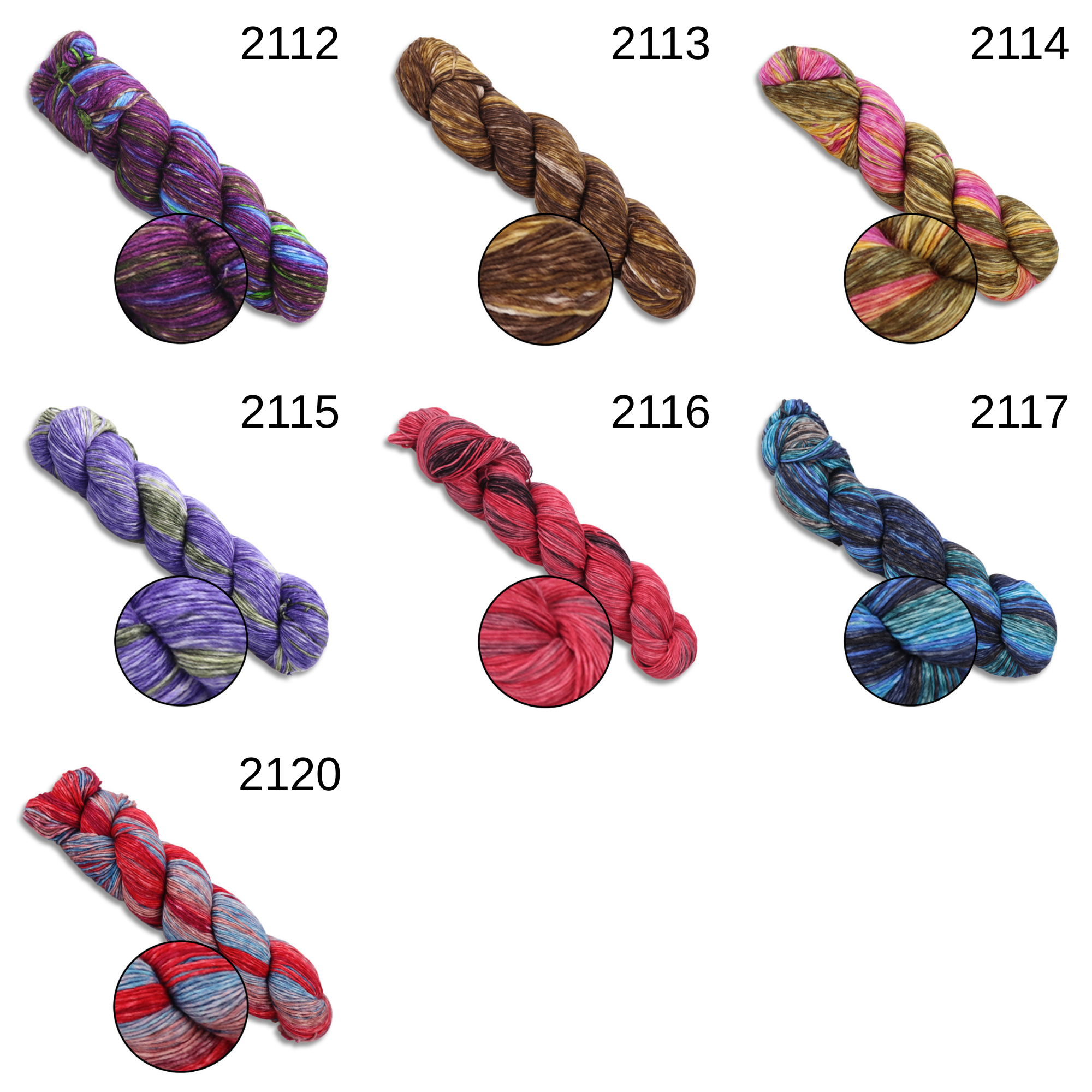 Sock Yarn Hand Dyed 3.53 oz / 437 yds