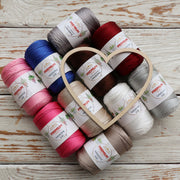 Premium Yarns Makrome Lux, 16 colors, 3.52 oz / 197 yds