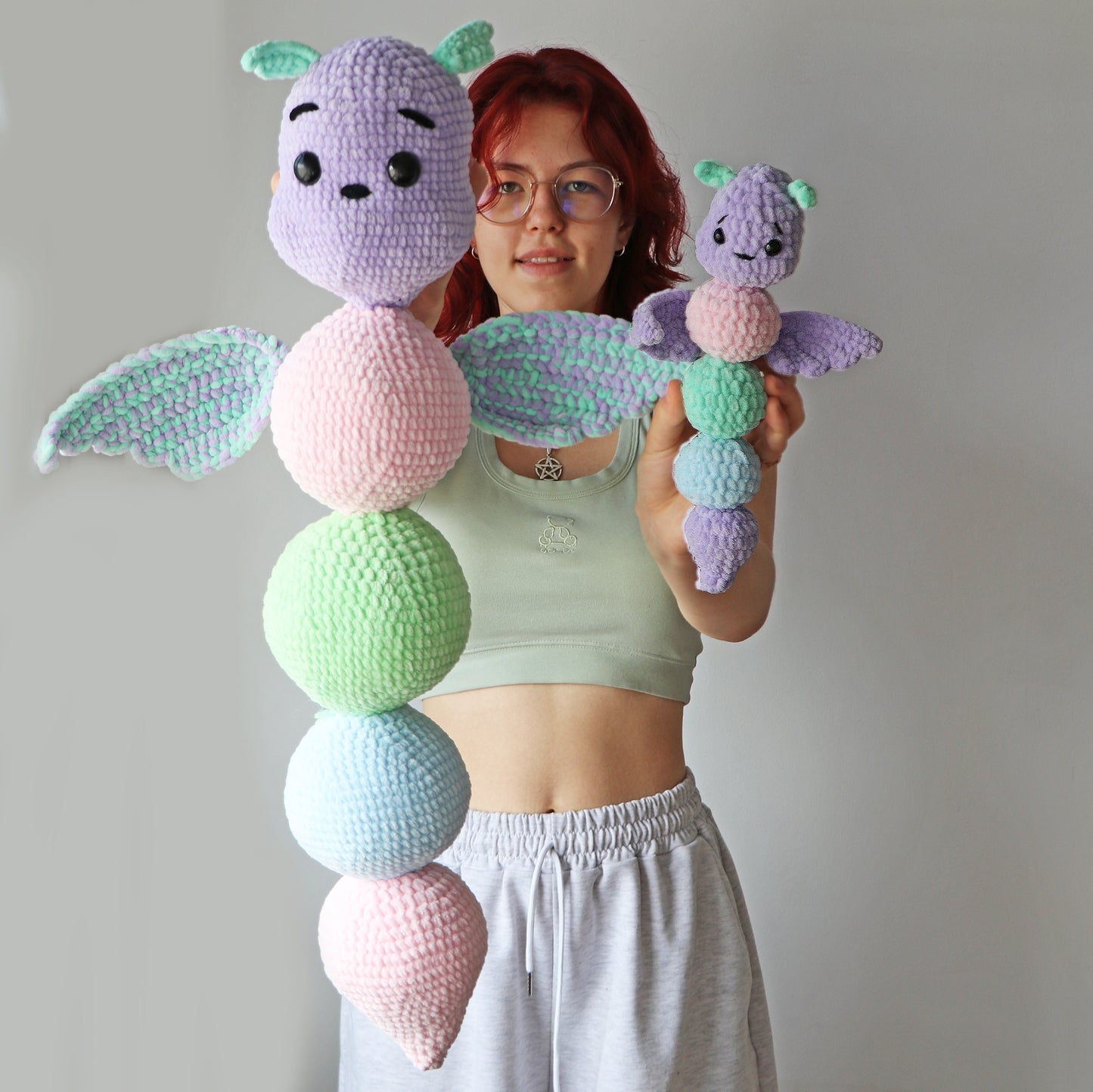 DRAGONS Crochet Pattern (skill level beginner)