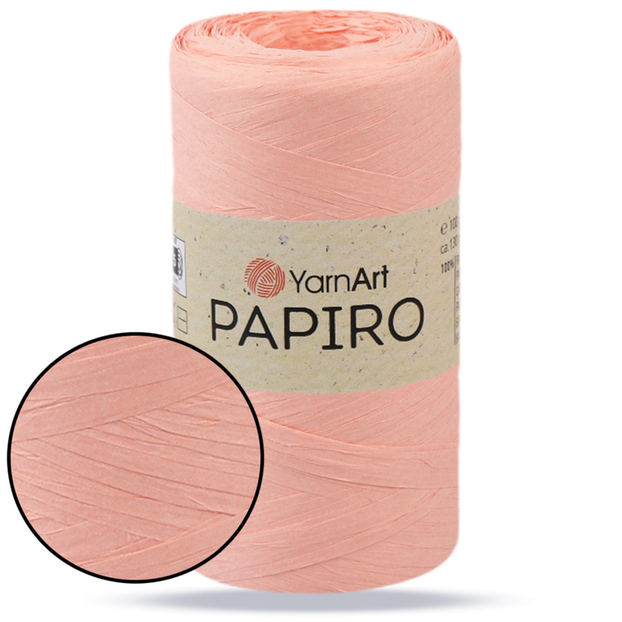 YarnArt Papiro, 22 colors, 3.5 oz / 142 yds