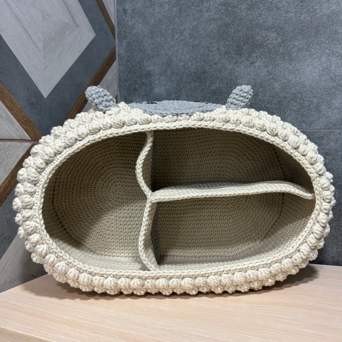 SHEEP ORGANIZER Crochet Pattern (skill level intermediate)