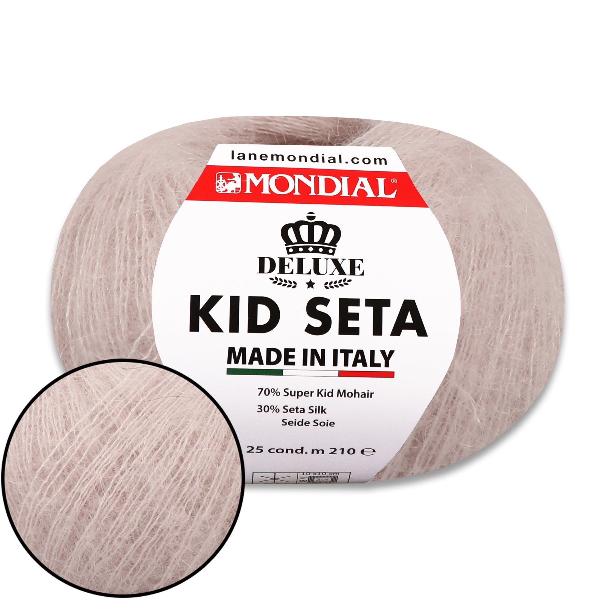 Mondial Kid Seta, 27 colors, 0.88 oz / 230 yds