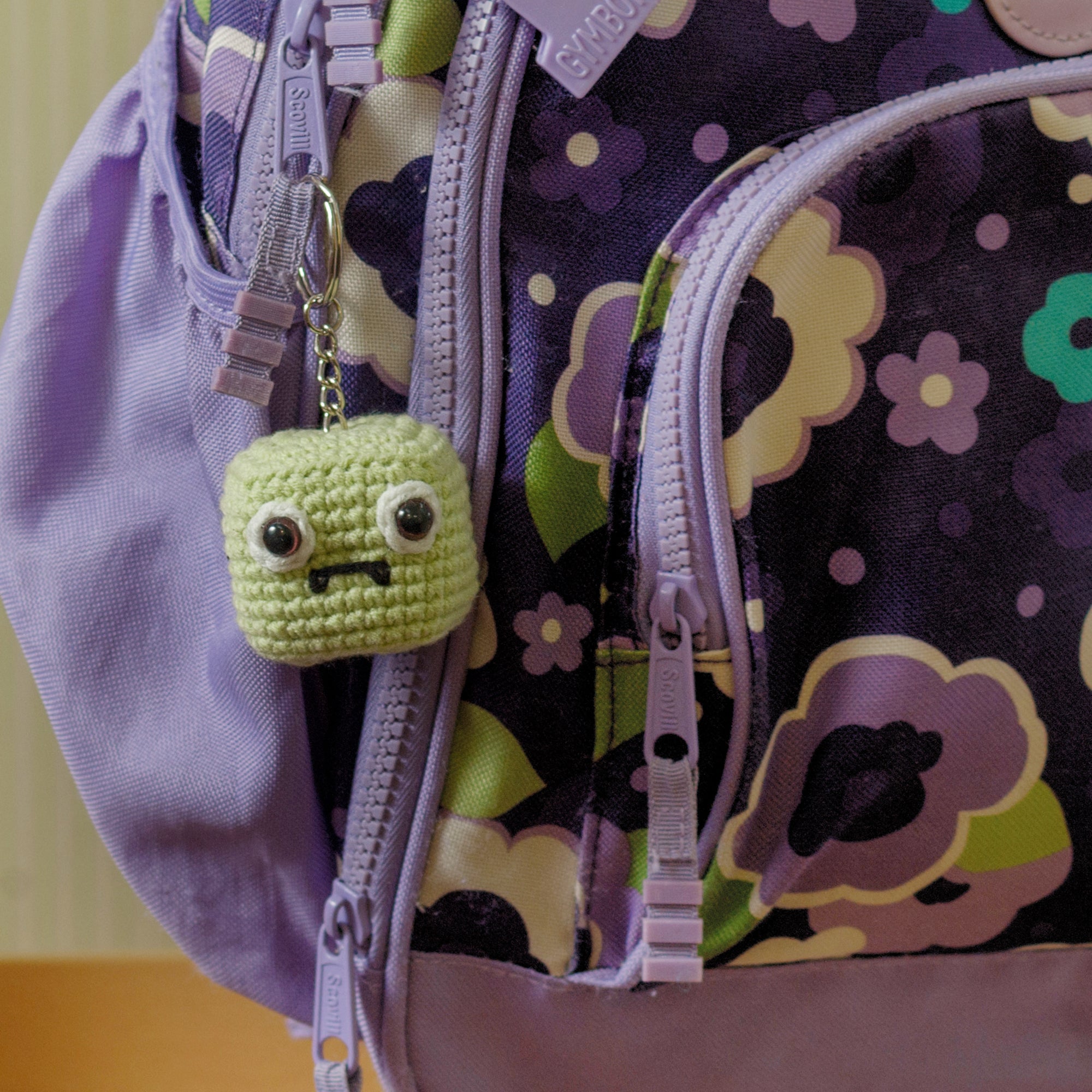 MONSTERS KEYCHAIN 3-IN-1 Crochet Pattern (skill level Beginner)