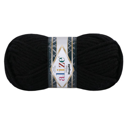 Alize Megafil Super Lana, 16 colors, 3.5 oz / 87 yds