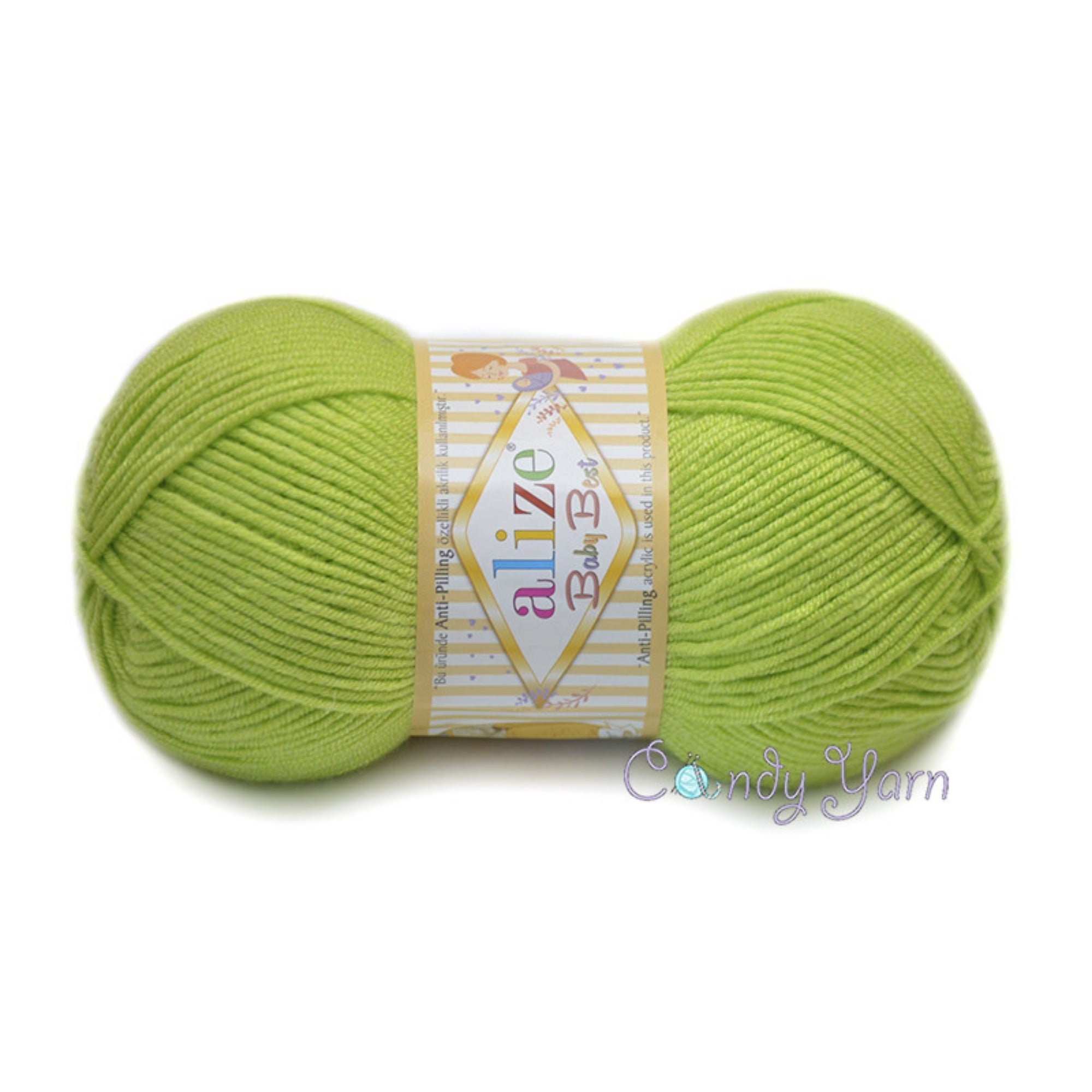 Alize Baby Best, 65 colors, 3.53 oz / 262 yds