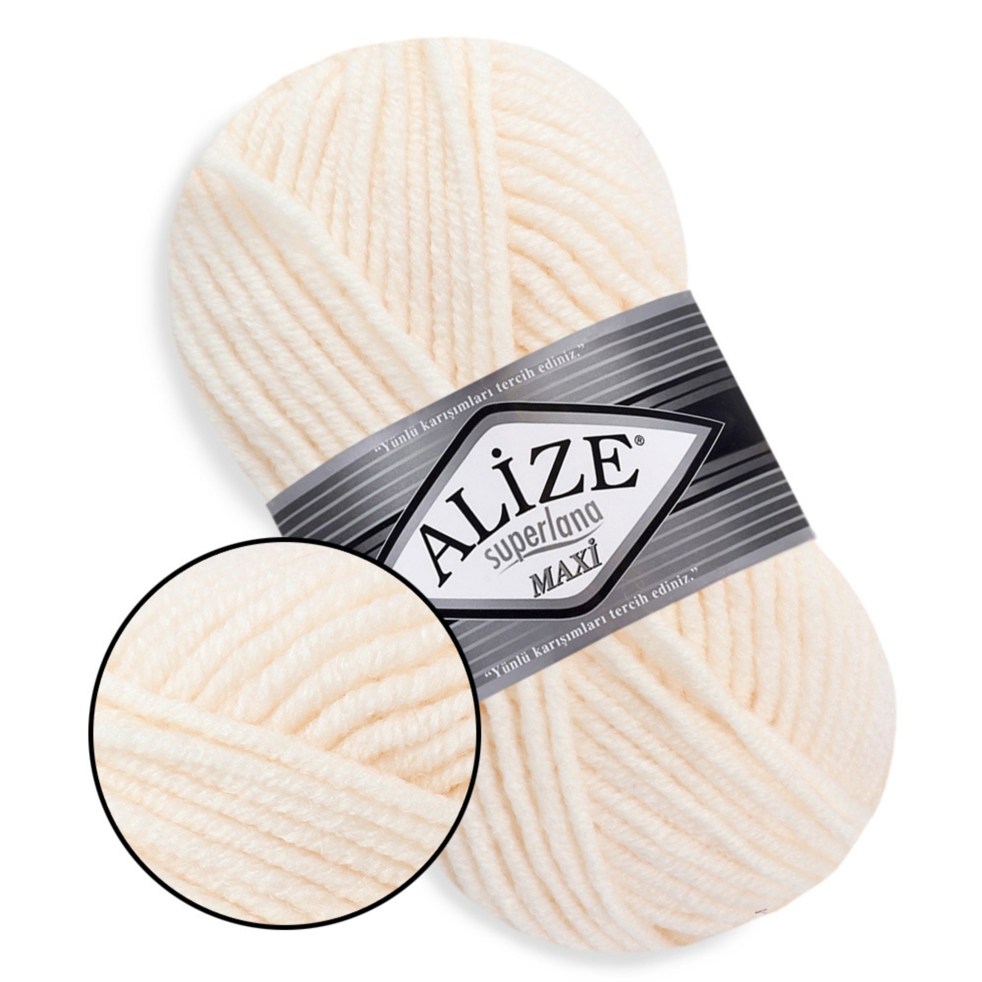 Alize Super Lana Maxi, 3.53 oz / 109 yds