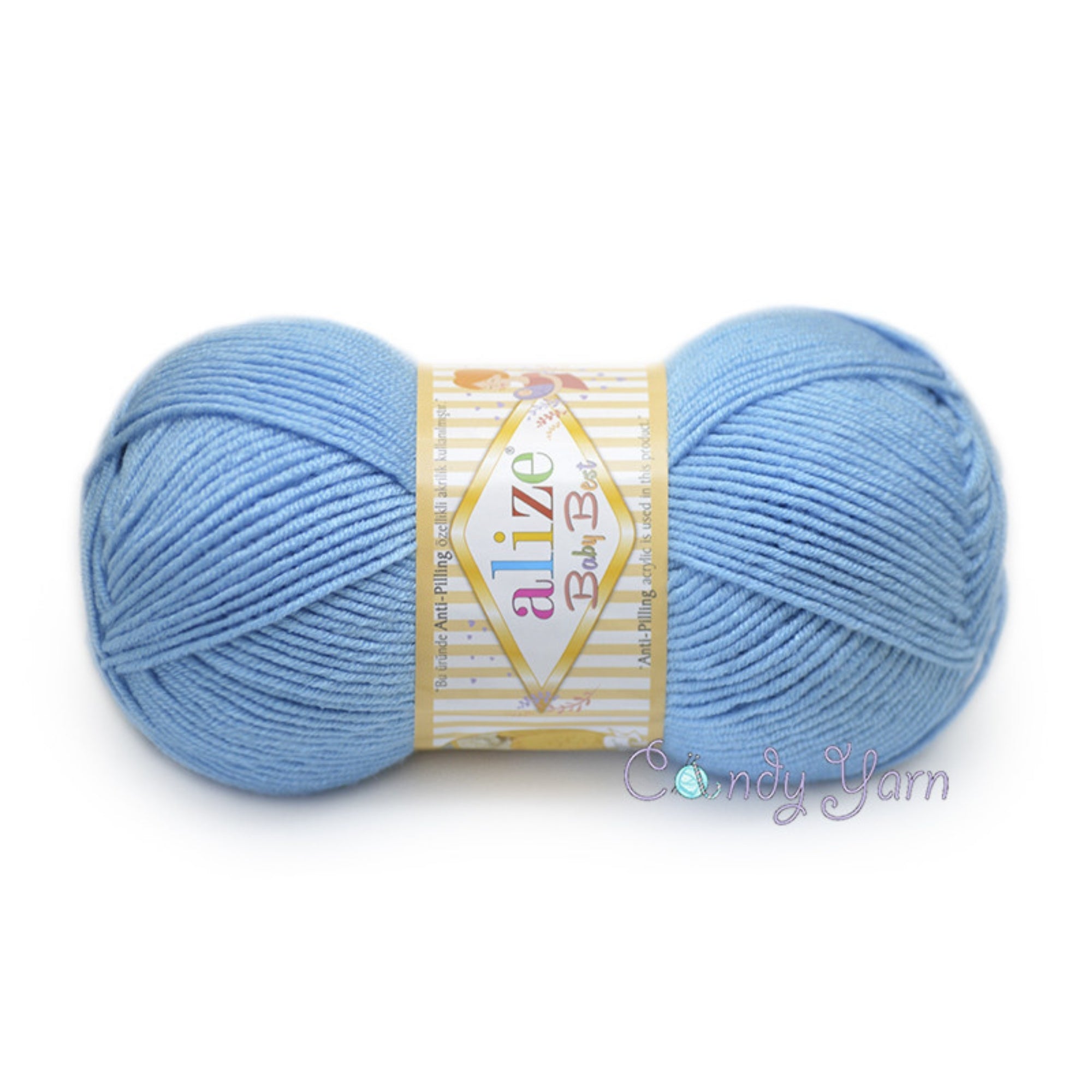 Alize Baby Best, 65 colors, 3.53 oz / 262 yds