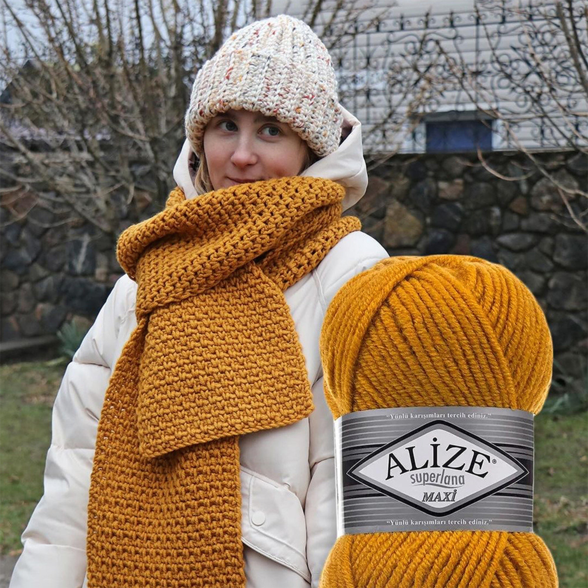 Alize Super Lana Maxi, 3.53 oz / 109 yds