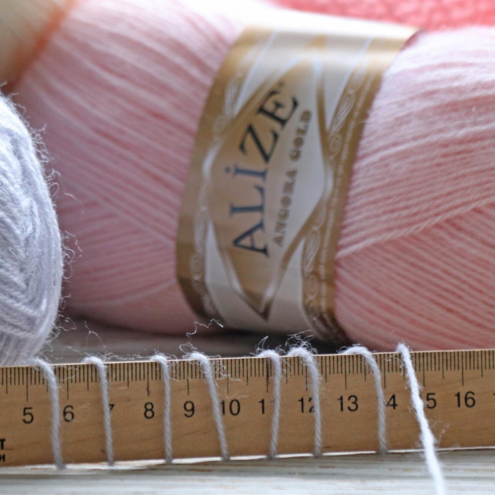 Alize Angora Gold, 56 colors, 3.53 oz / 601 yds
