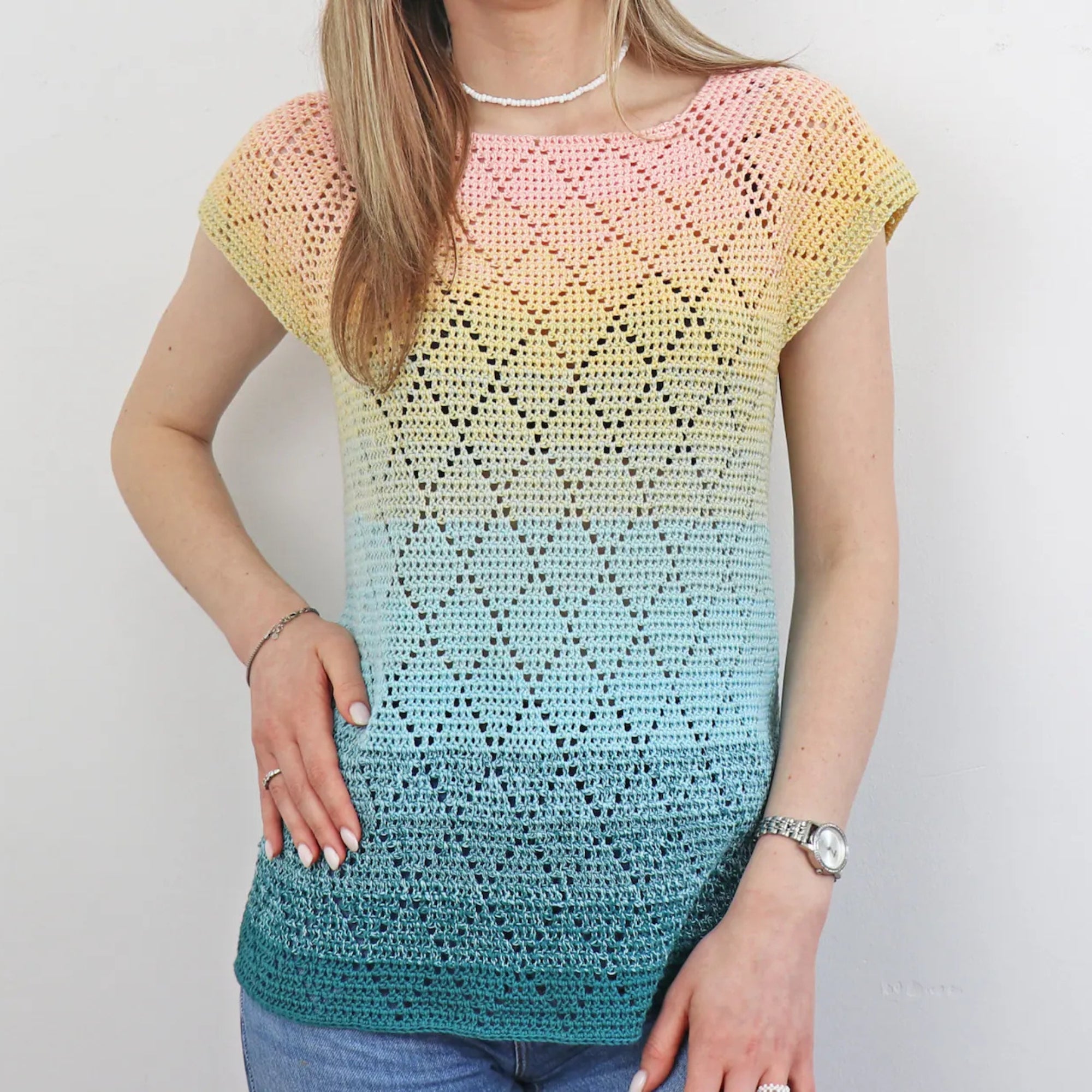 2-in-1 Lace Summer Top Crochet Kit (skill level Beginner)