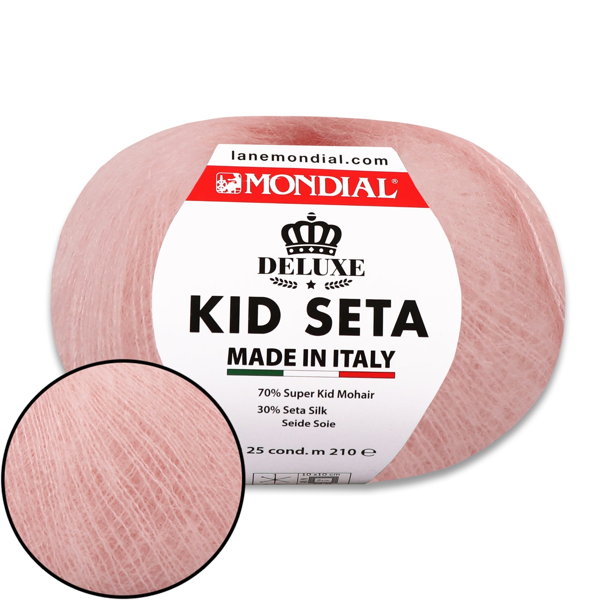 Mondial Kid Seta, 27 colors, 0.88 oz / 230 yds