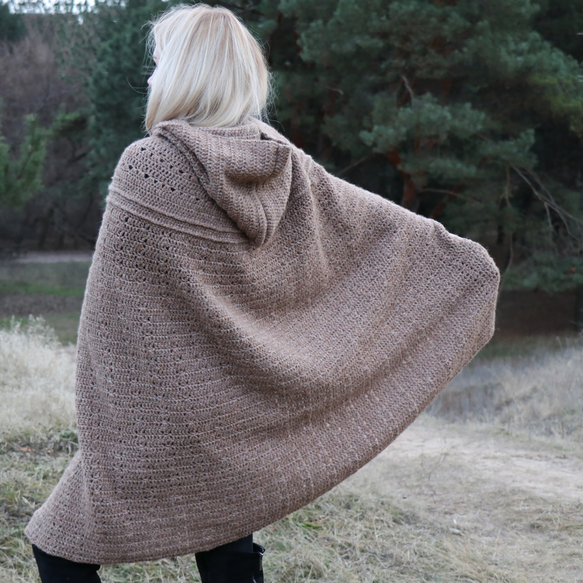 Cape Cloak Crochet Kit (skill level Intermediate)