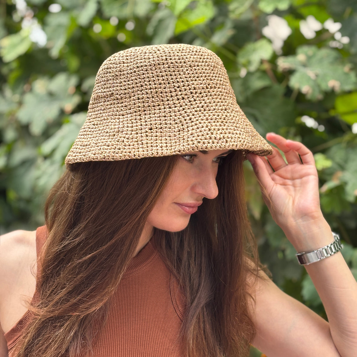 BUCKET HAT Crochet Pattern (skill level beginner)