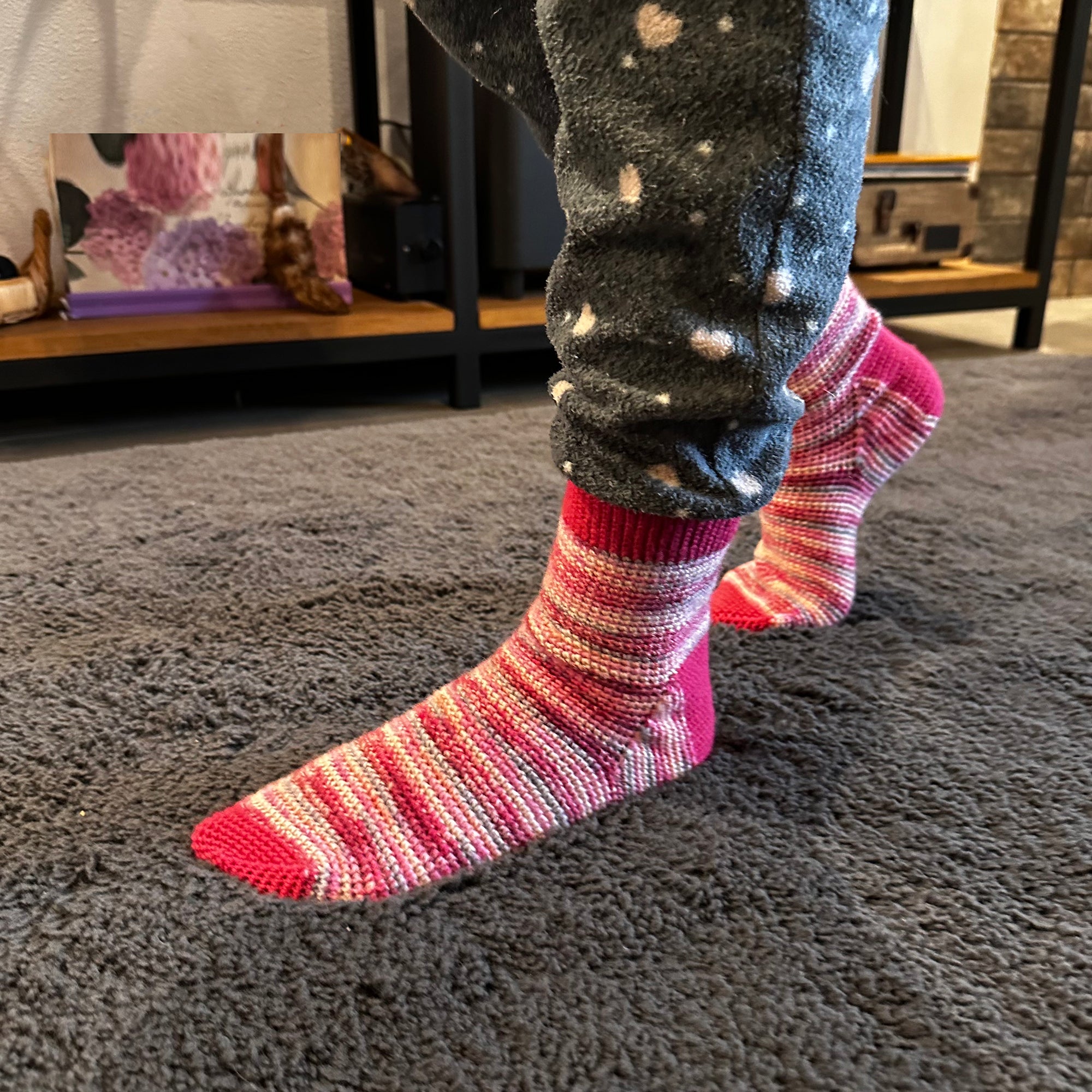 CROCHET SOCKS Crochet Pattern (skill level beginner)