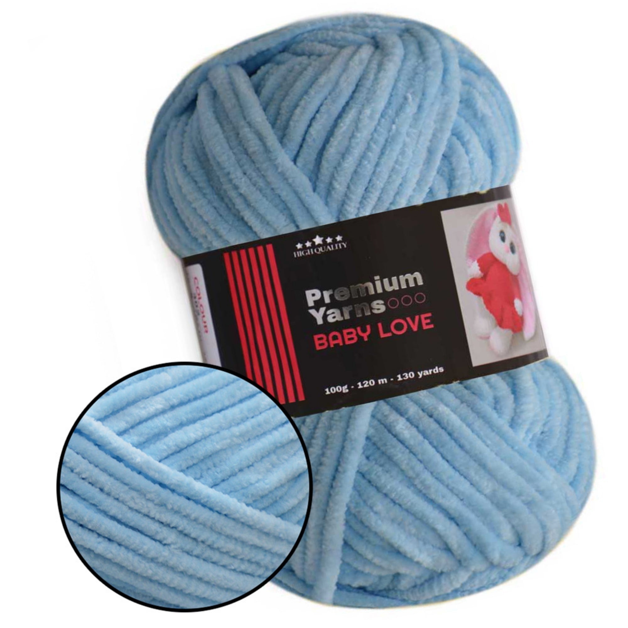 Premium Yarns Baby Love, 40 colors, 3.53 oz / 131 yds