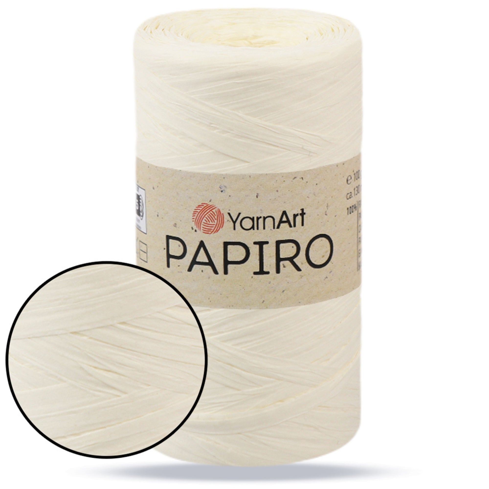 YarnArt Papiro, 22 colors, 3.5 oz / 142 yds