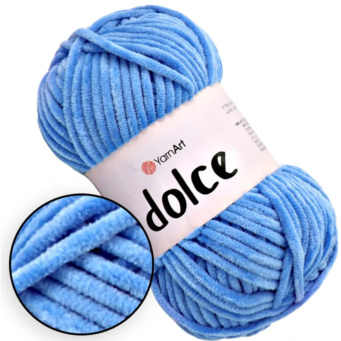 YarnArt Dolce, 58 colors, 3.5 oz / 131 yards
