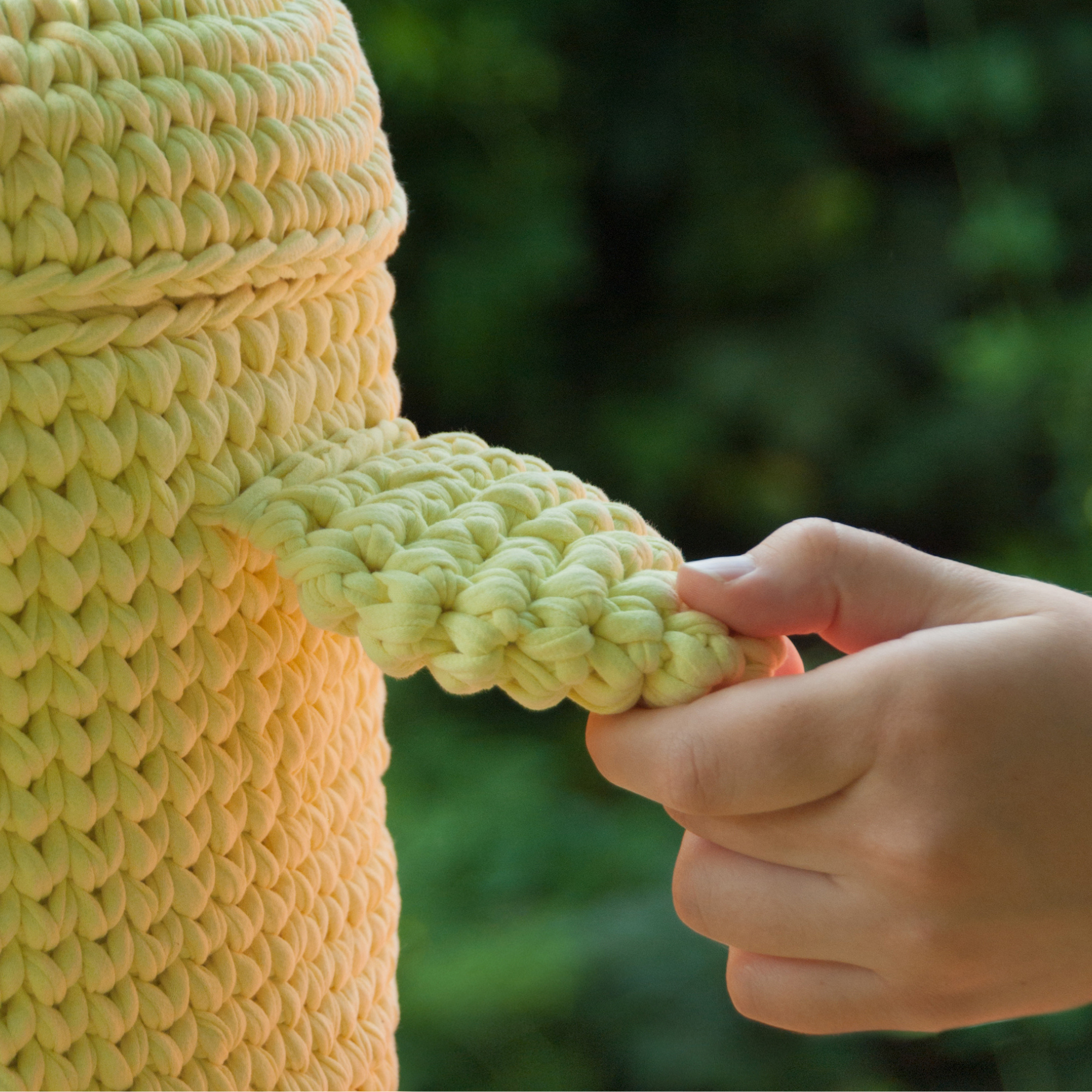DUCK BASKET Crochet Pattern (skill level beginner)