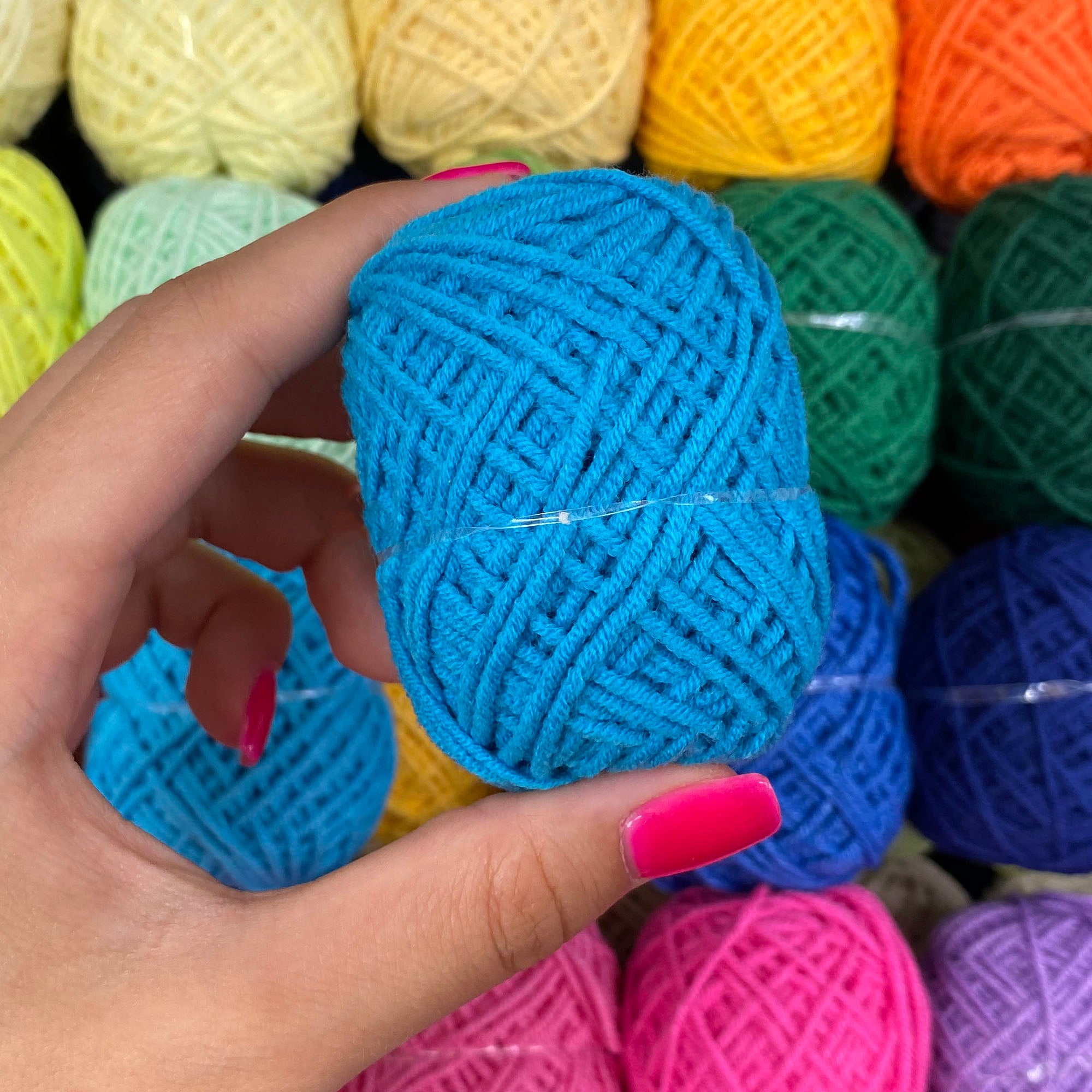 Rainbow YARN SET 20x12g