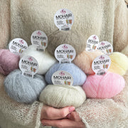 Candy-Yarn Mohair, 10 colors, 0.99 oz / 259 yards